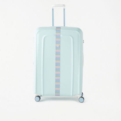 IT Textured Hardcase Trolley Bag with Retractable Handle - 28 inches
