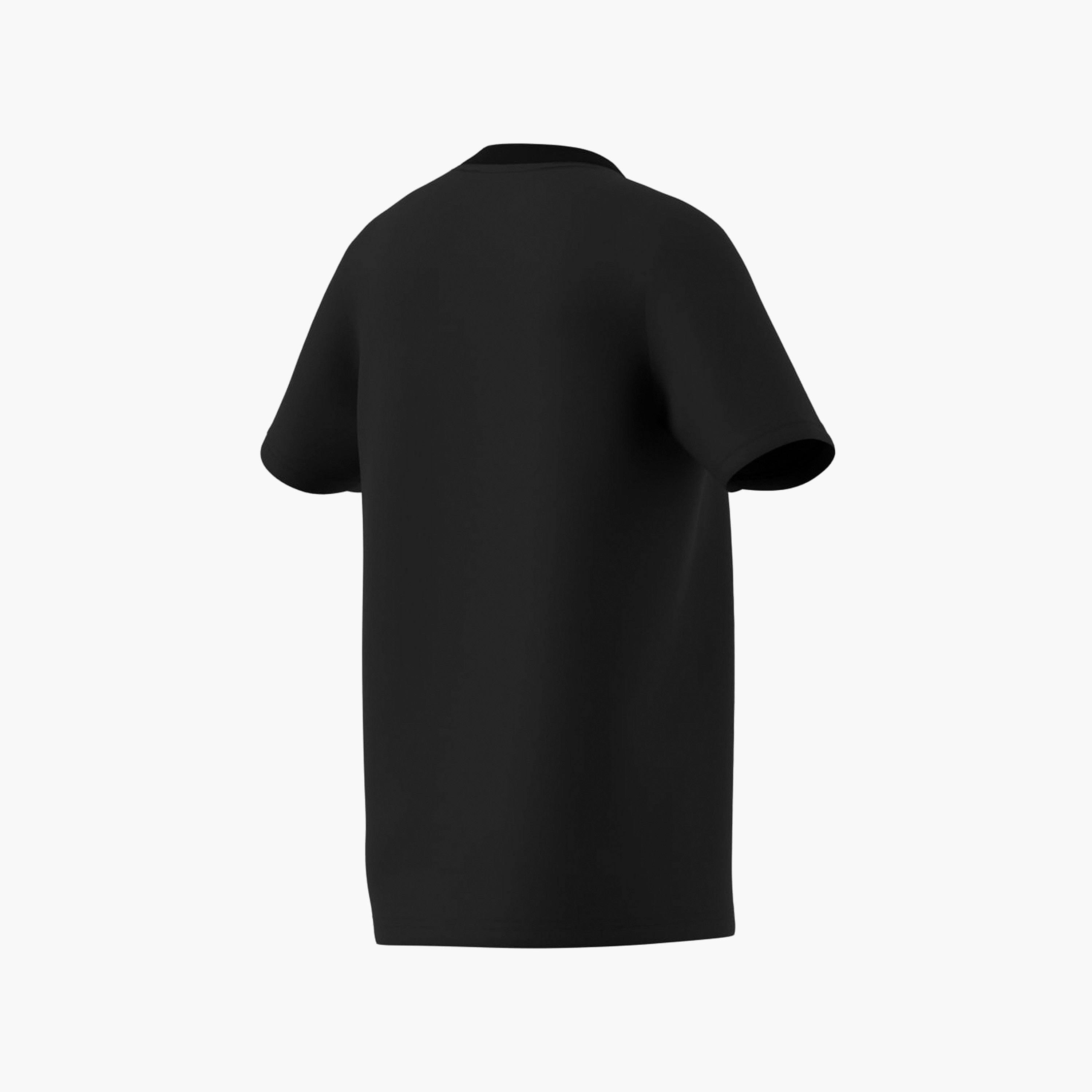 adidas Boys Crew Neck T-shirt with Logo Print - Cotton - Short Sleeves-sports-boys-clothing-tops-image-12
