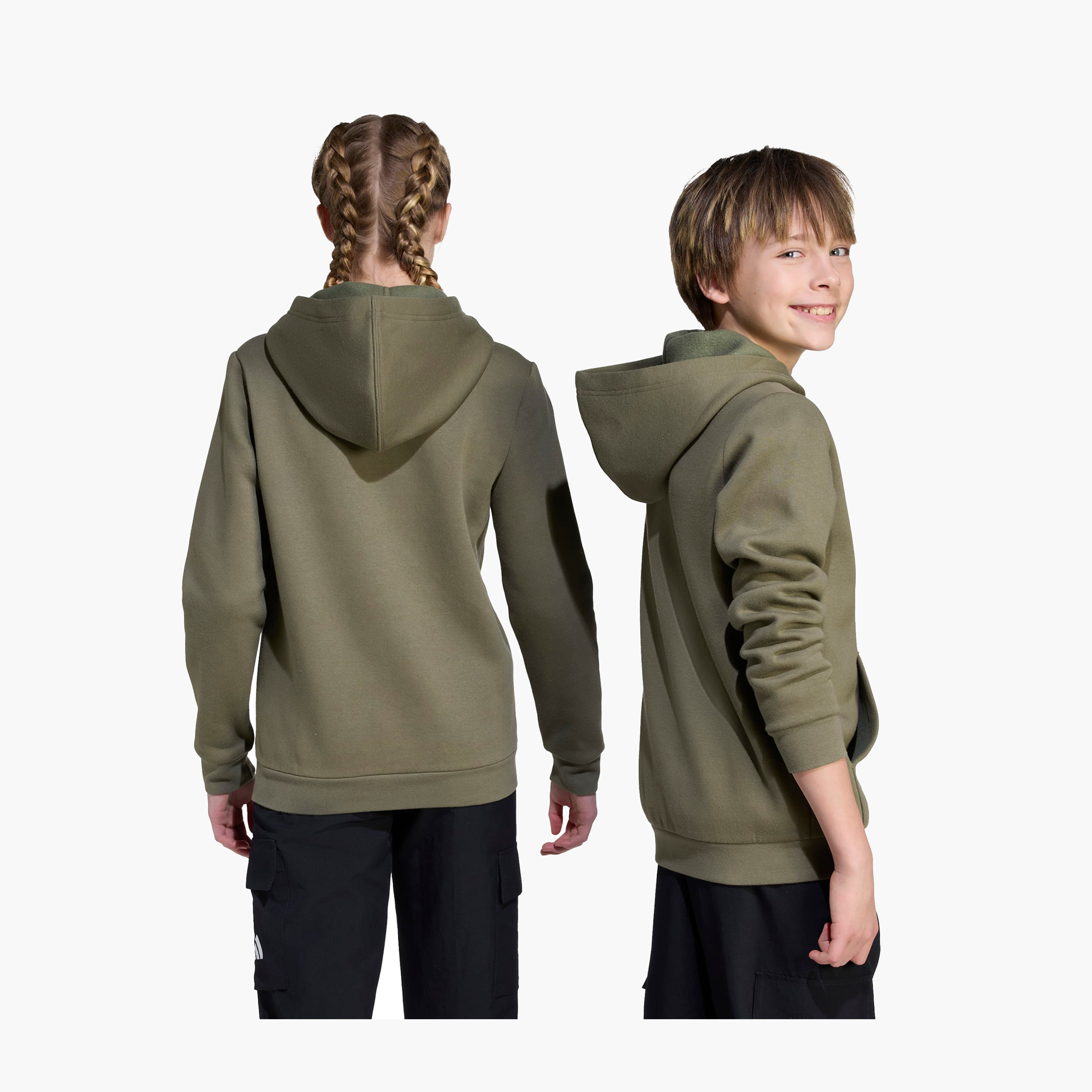 adidas Boys Hooded Neck Sweatshirt with Kangaroo Pocket - Long Sleeves-sports-boys-clothing-tops-image-6