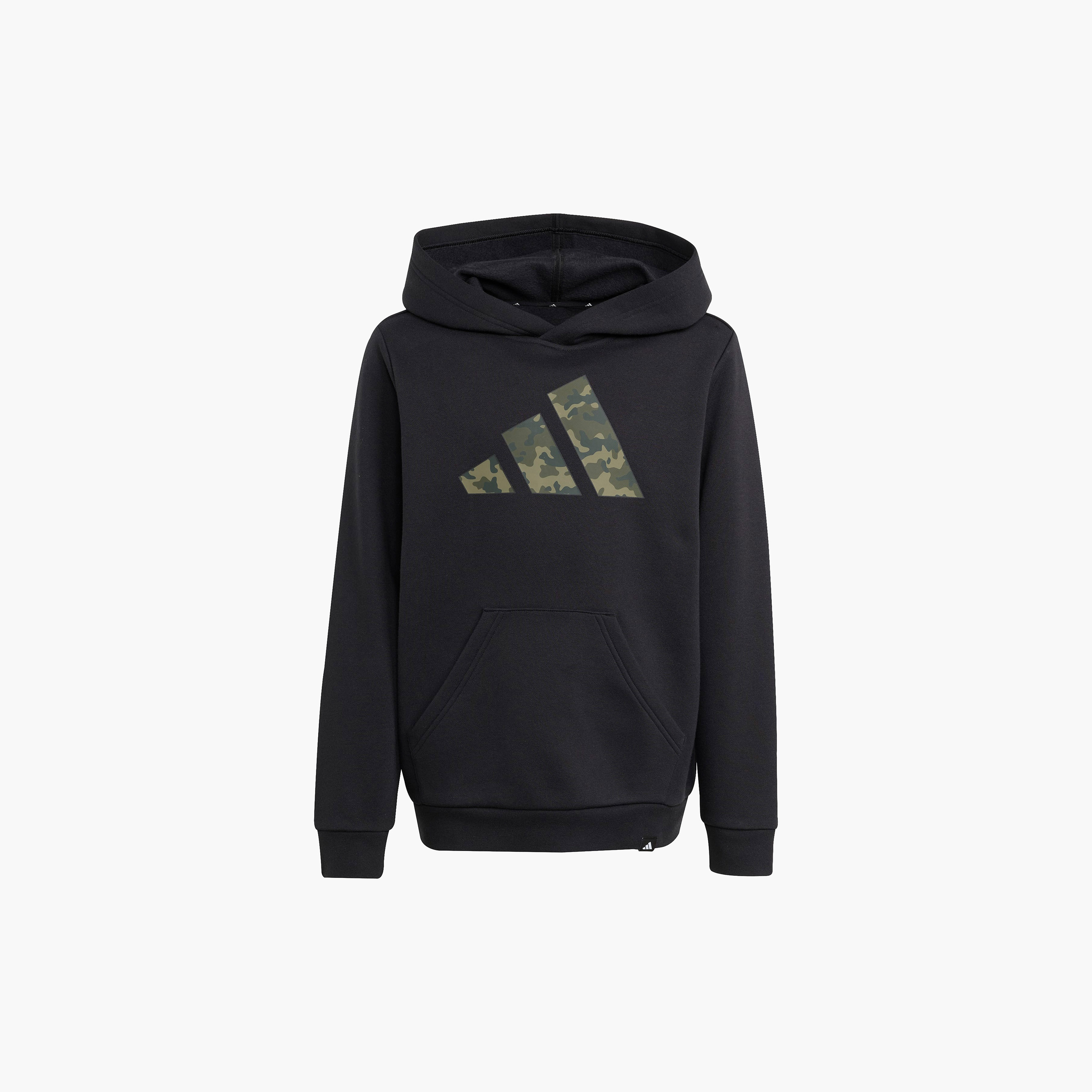 adidas Boys Hooded Neck Sweatshirt with Kangaroo Pocket - Long Sleeves-boys-clothing-sweatshirts-image-9