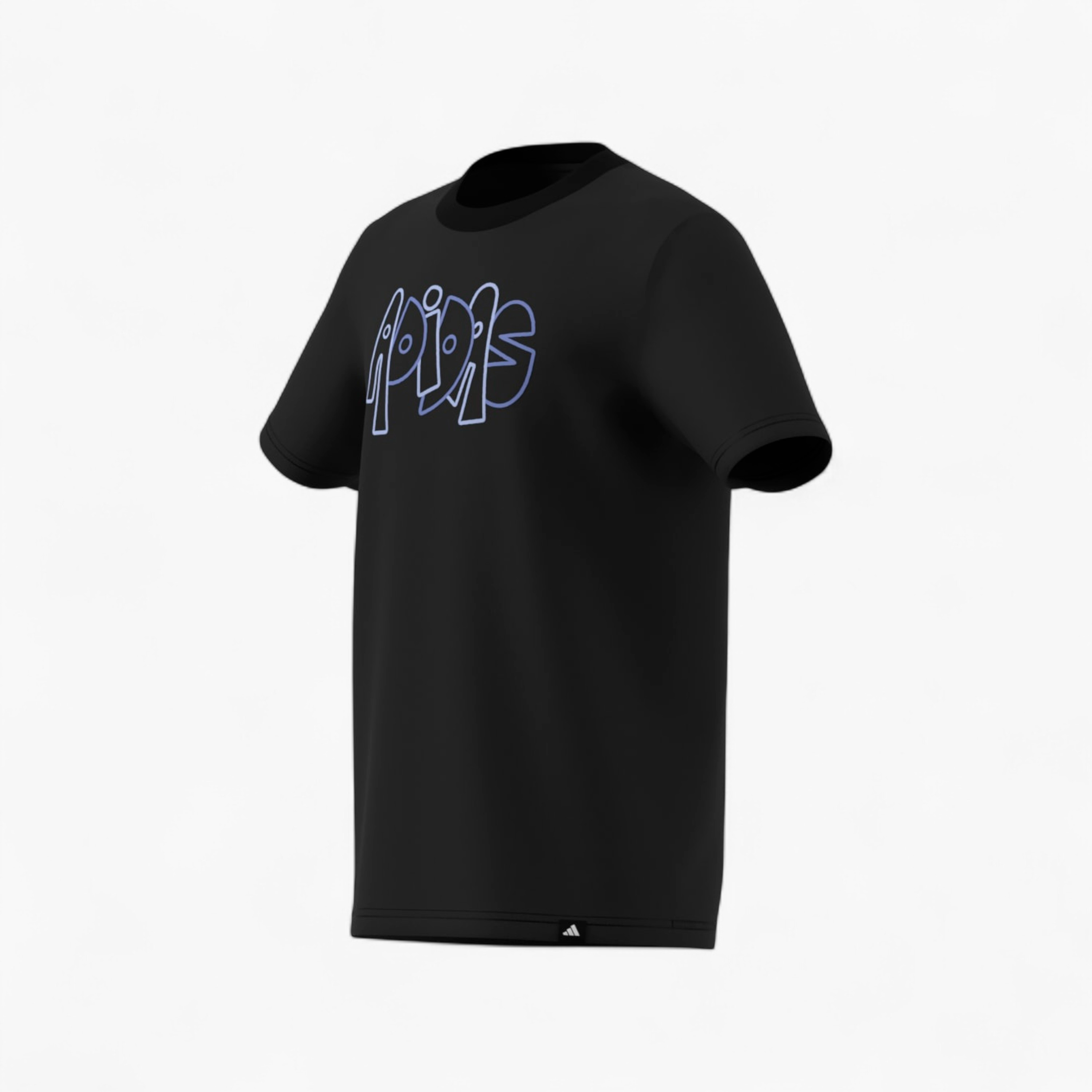 adidas Boys Crew Neck T-shirt with Logo Print - Cotton - Short Sleeves-sports-boys-clothing-tops-image-16