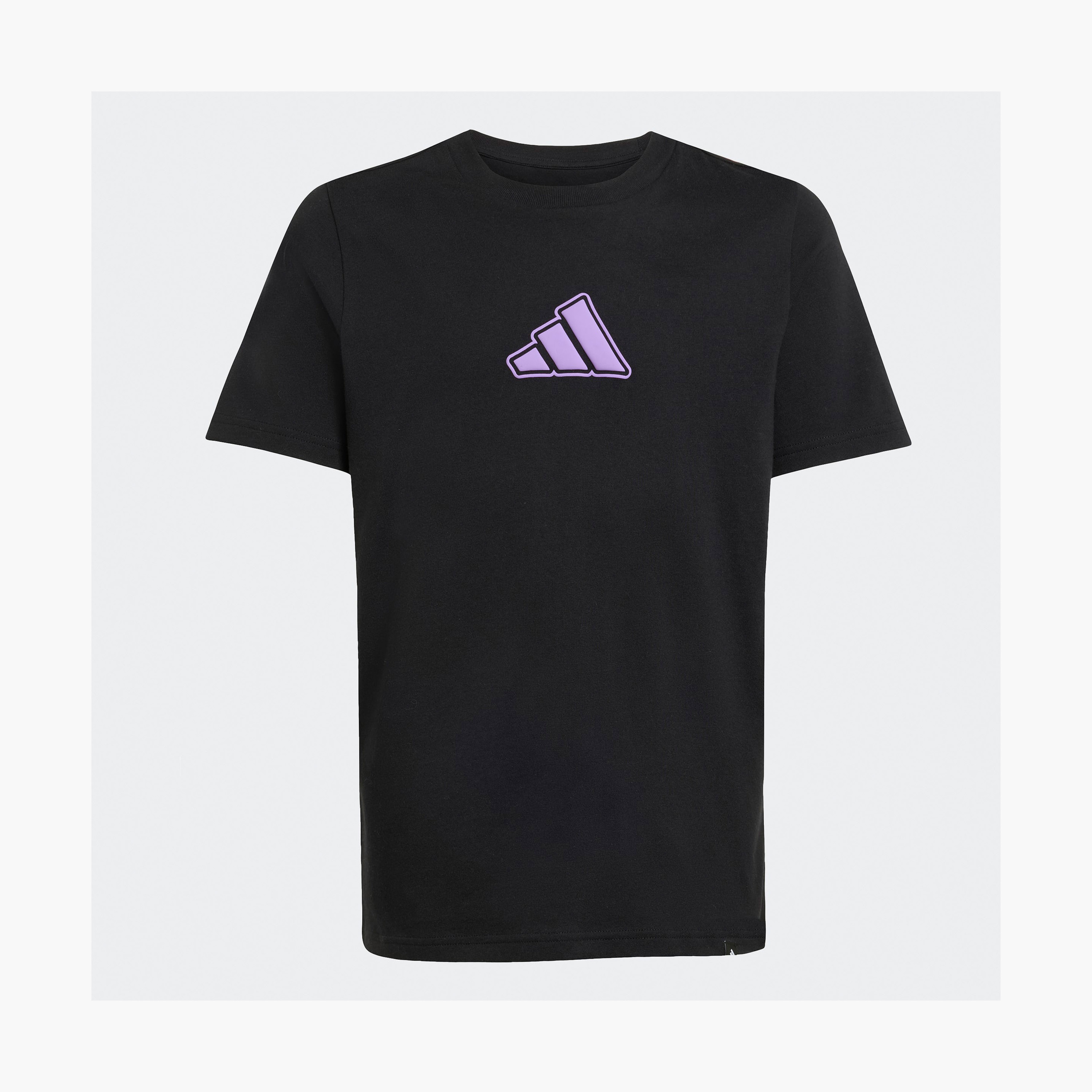 adidas Logo Print Crew Neck T-shirt-boys-clothing-sportswear-tops-image-8