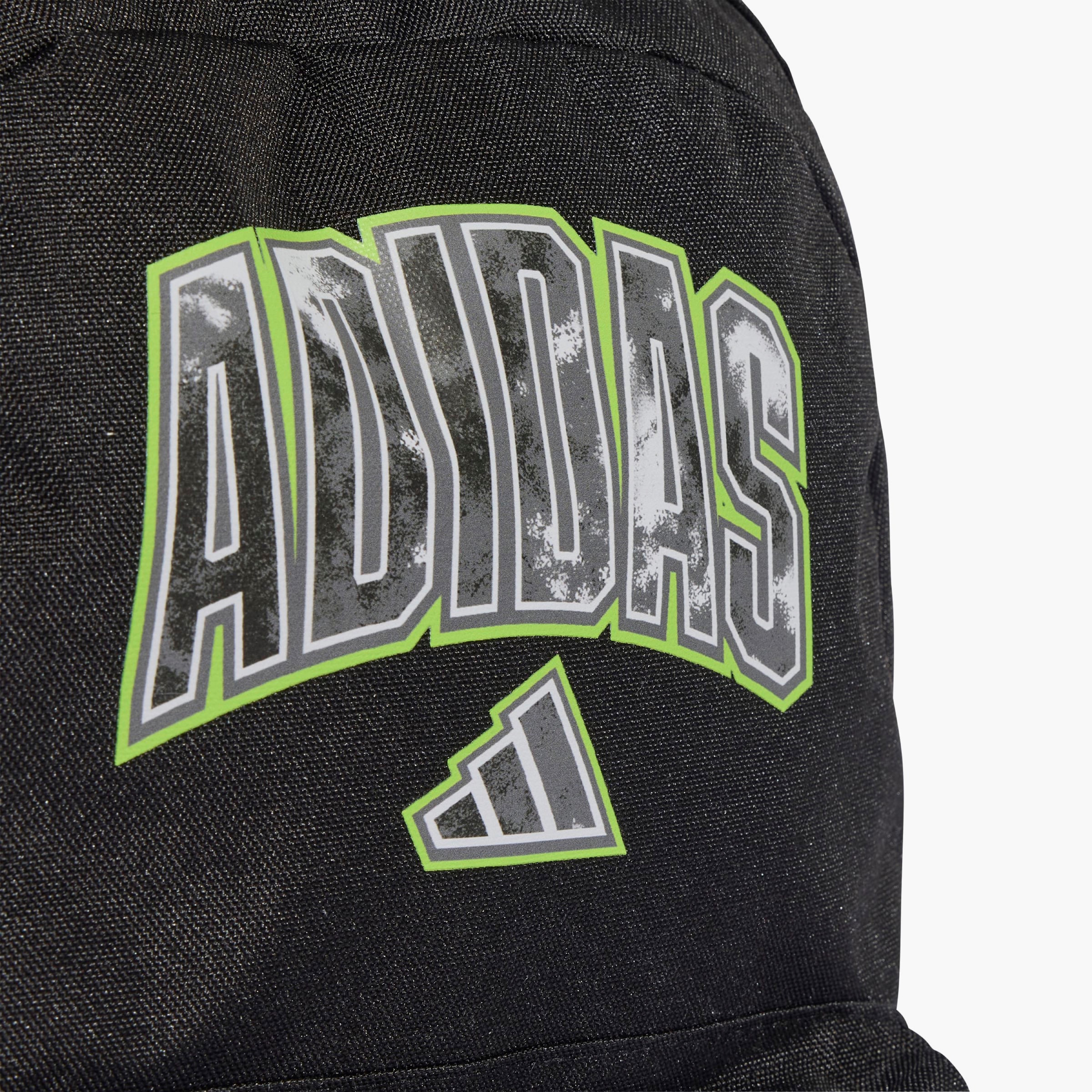 Adidas Logo Print Backpack with Adjustable Shoulder Straps-school-bagsandbackpacks-backpacks-image-4