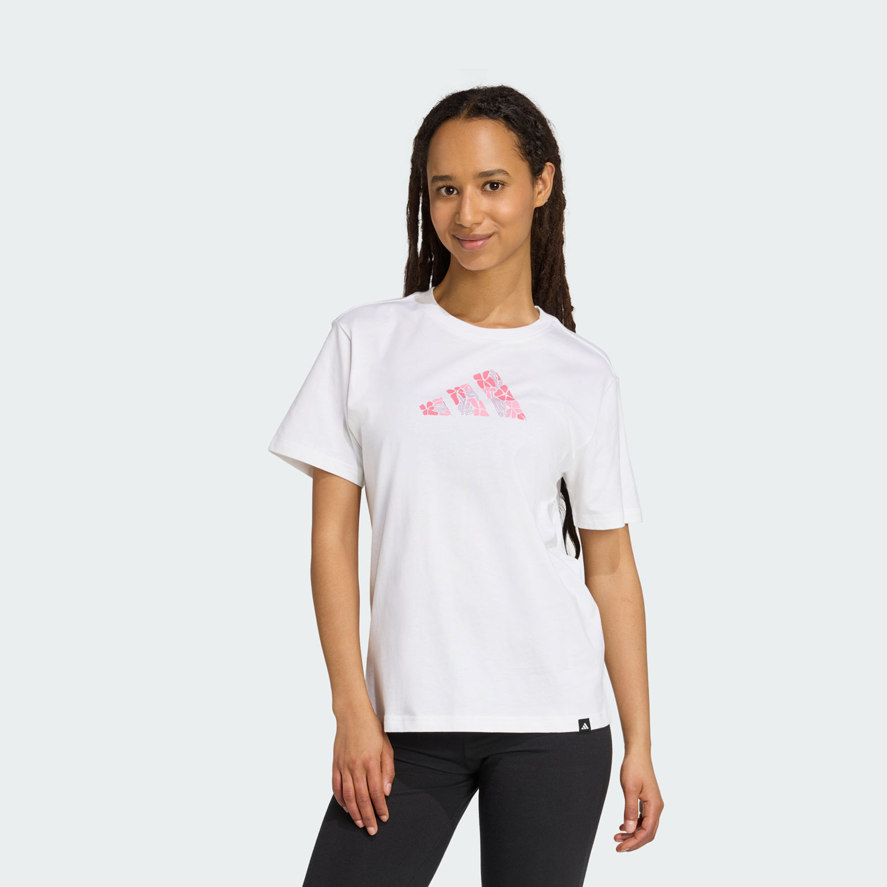 adidas Women's Soft Side Graphic T-Shirt | OE-women-clothing-tshirts-image-2