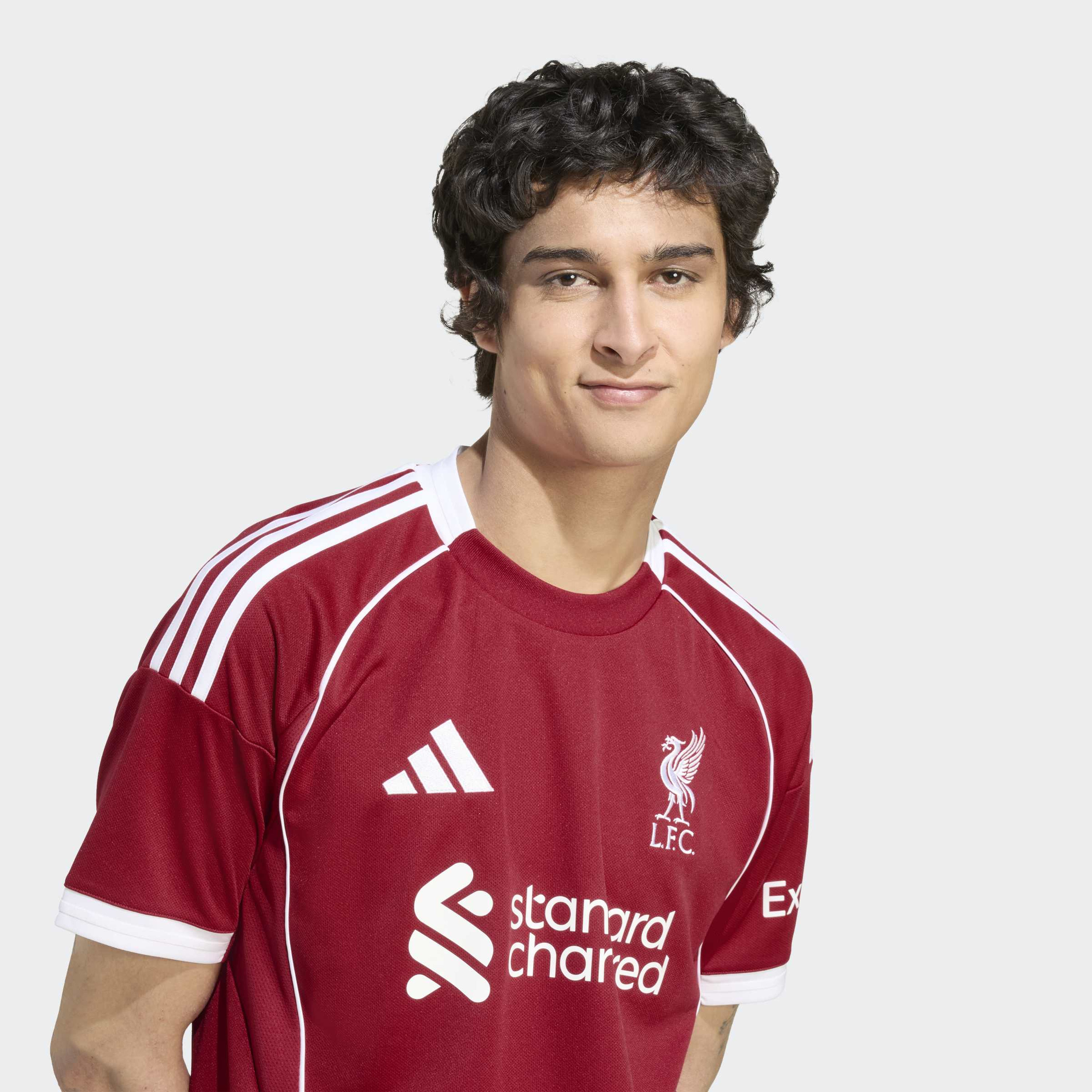 adidas Men Liverpool FC 25/26 Home Short Sleeve Jersey-men-clothing-sportswearandactivewear-tshirtsandpolos-image-4