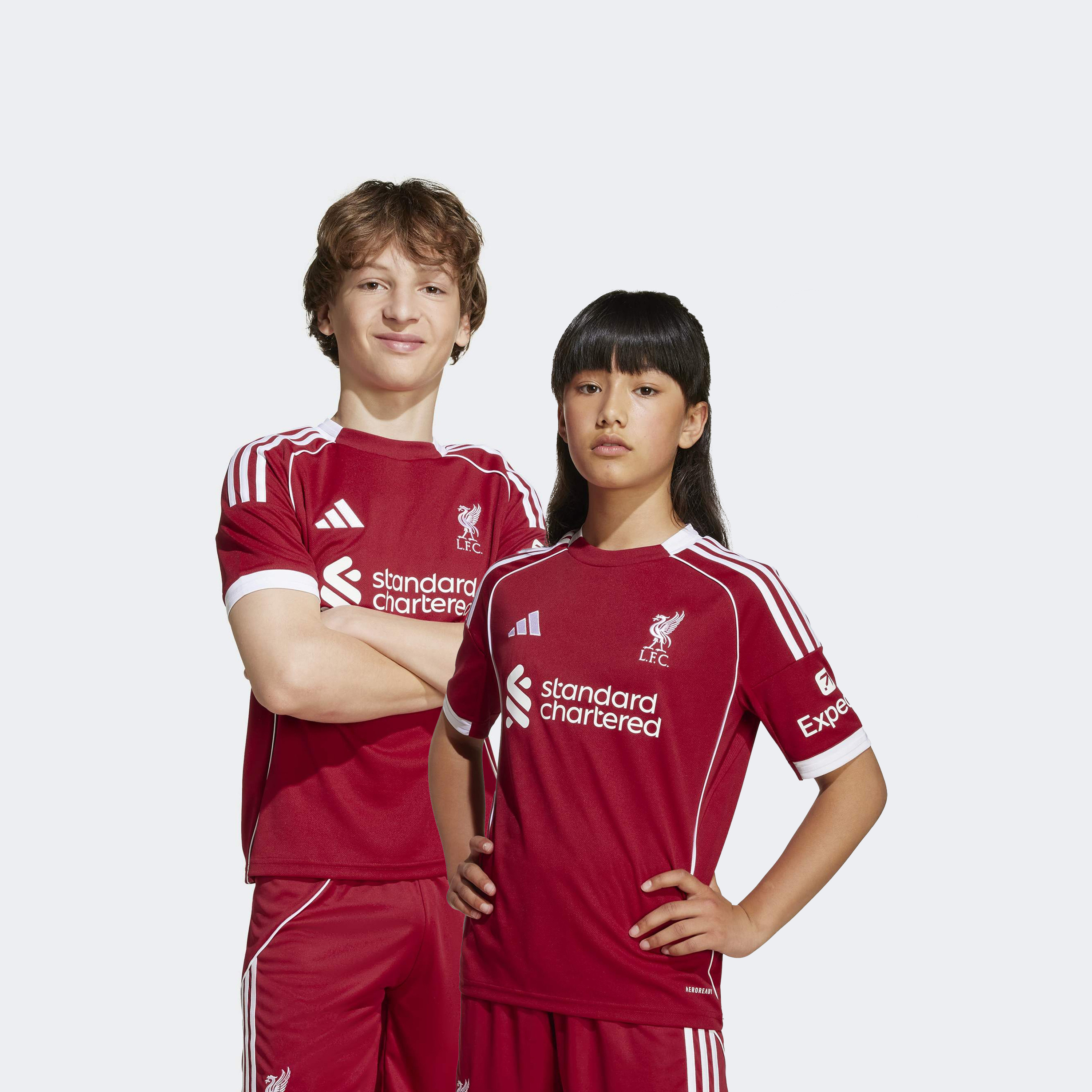 اديداس - قميص ليفربول للأطفال بأكمام قصيرة-sports-boys-clothing-tops-image-1