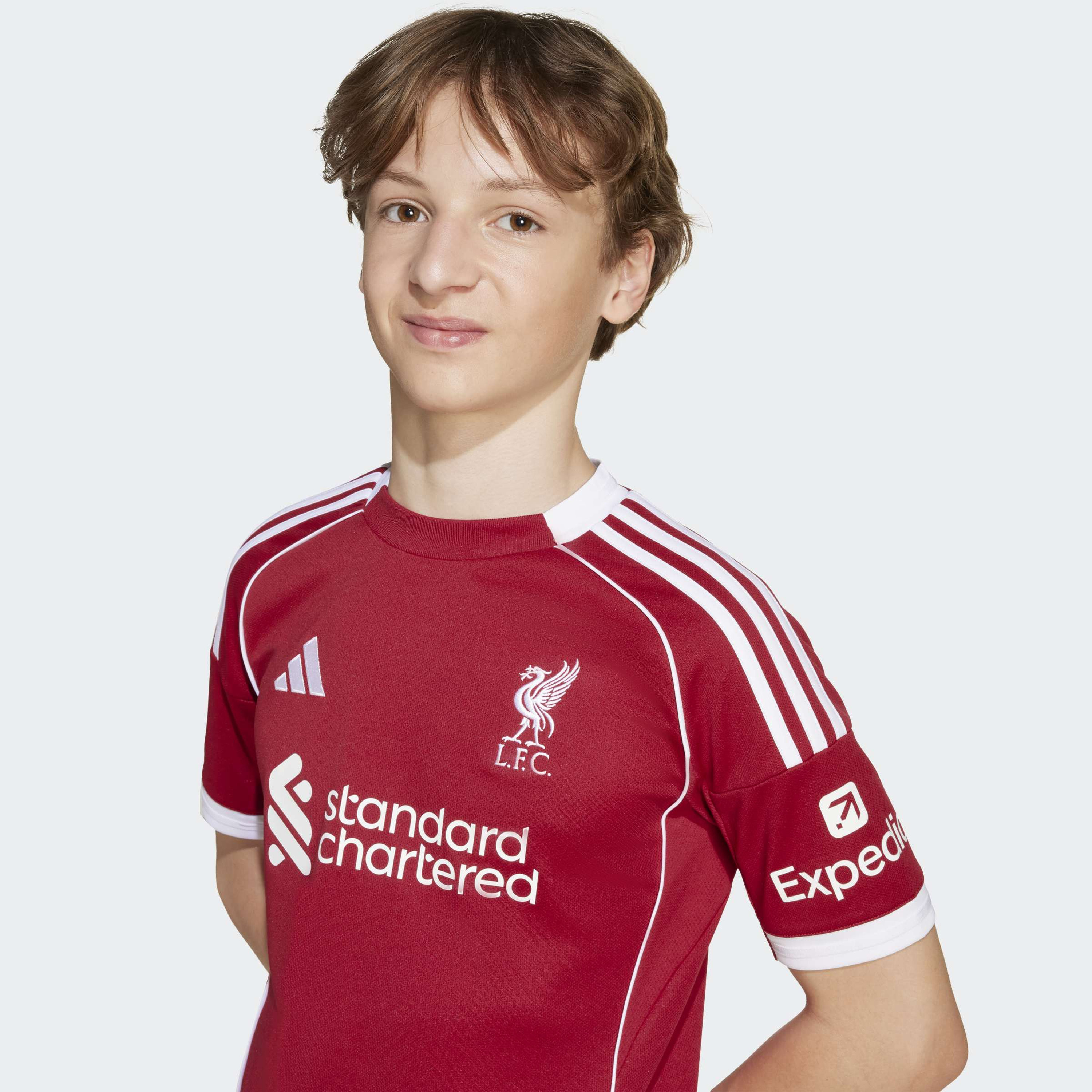 اديداس - قميص ليفربول للأطفال بأكمام قصيرة-sports-boys-clothing-tops-image-6