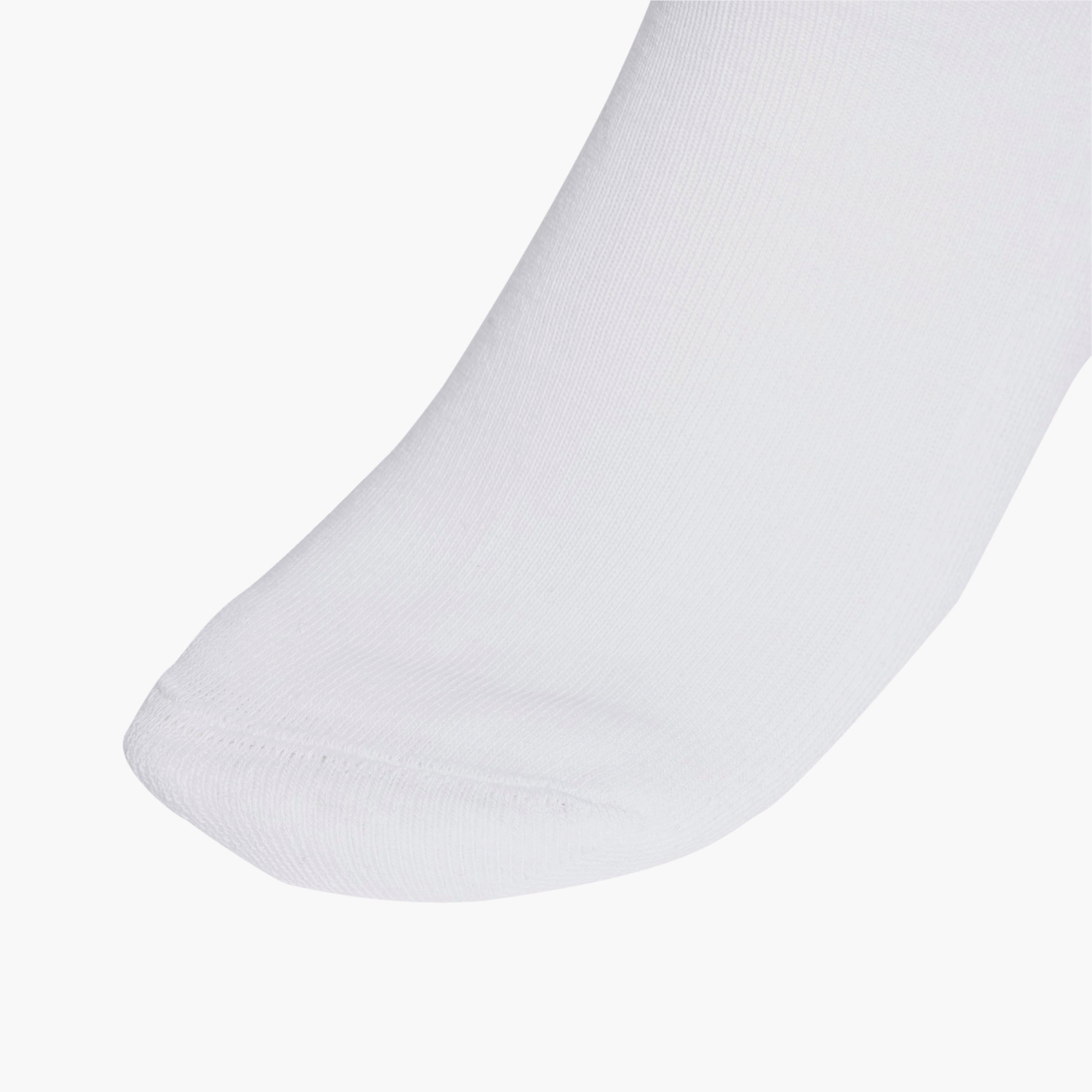 طقم جوارب رياضية بطول الكاحل 3 أزواج للرجال من أديداس-men-socks-image-4