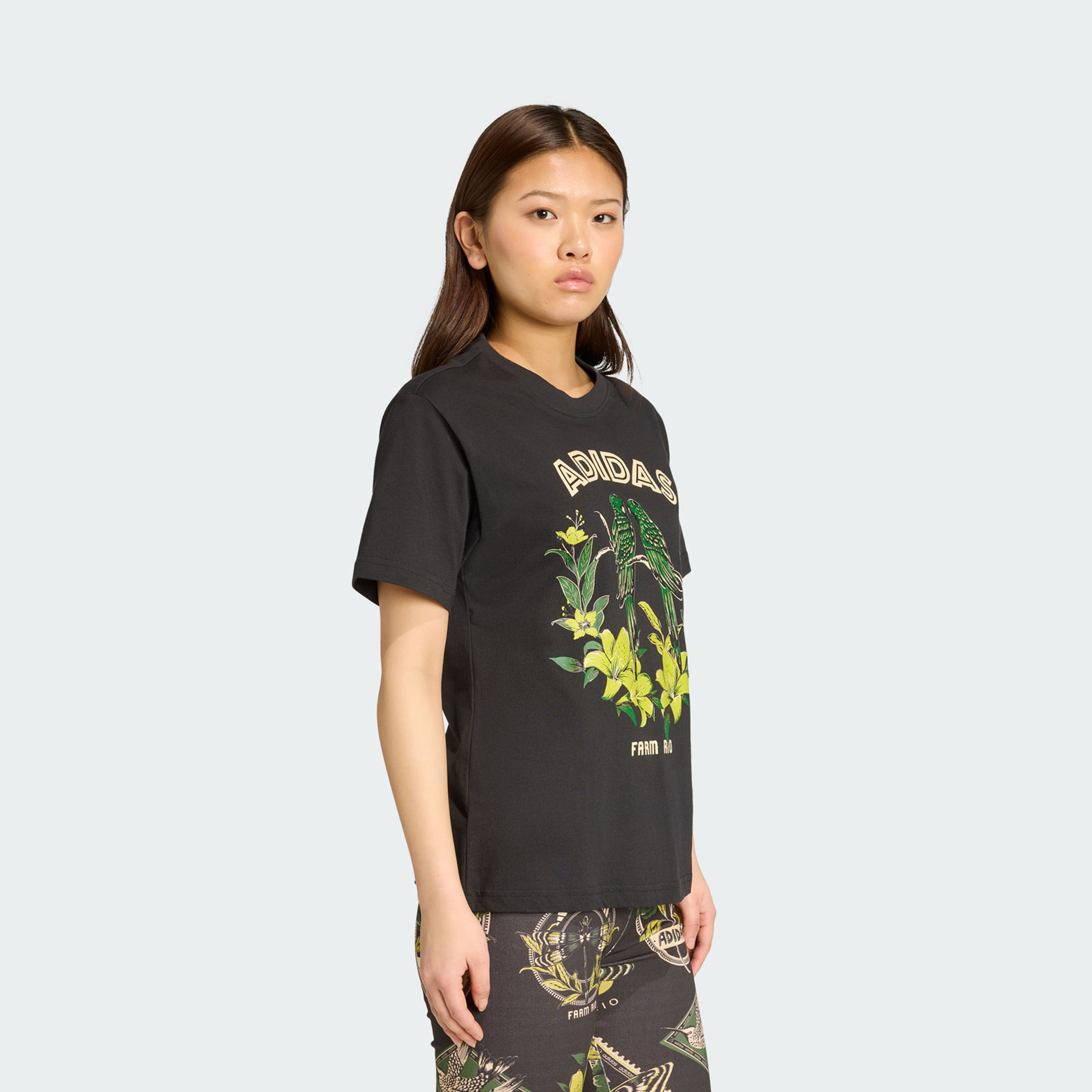 أديداس - تيشيرت اكس فارم جرافيكي للنساء | OE-women-clothing-tshirts-image-5