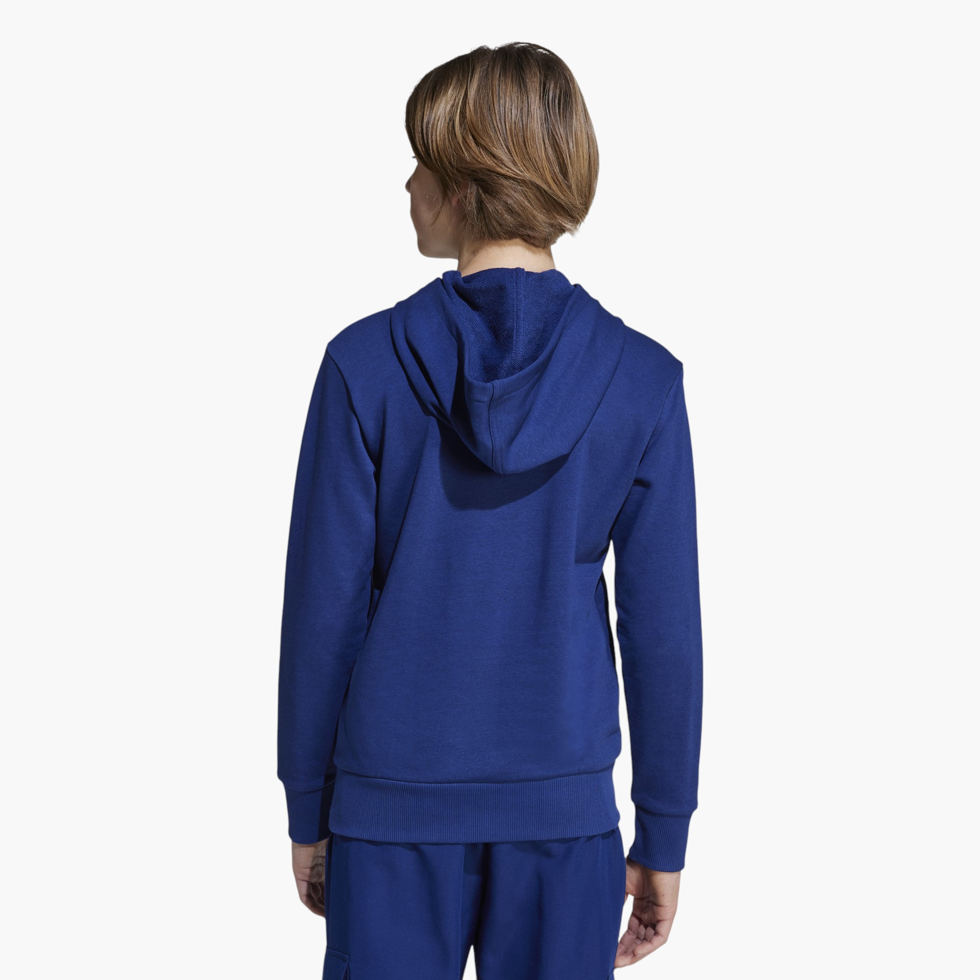 adidas Boys Hooded Sweatshirt with Logo Print - Long Sleeves-boys-clothing-sweatshirts-image-2