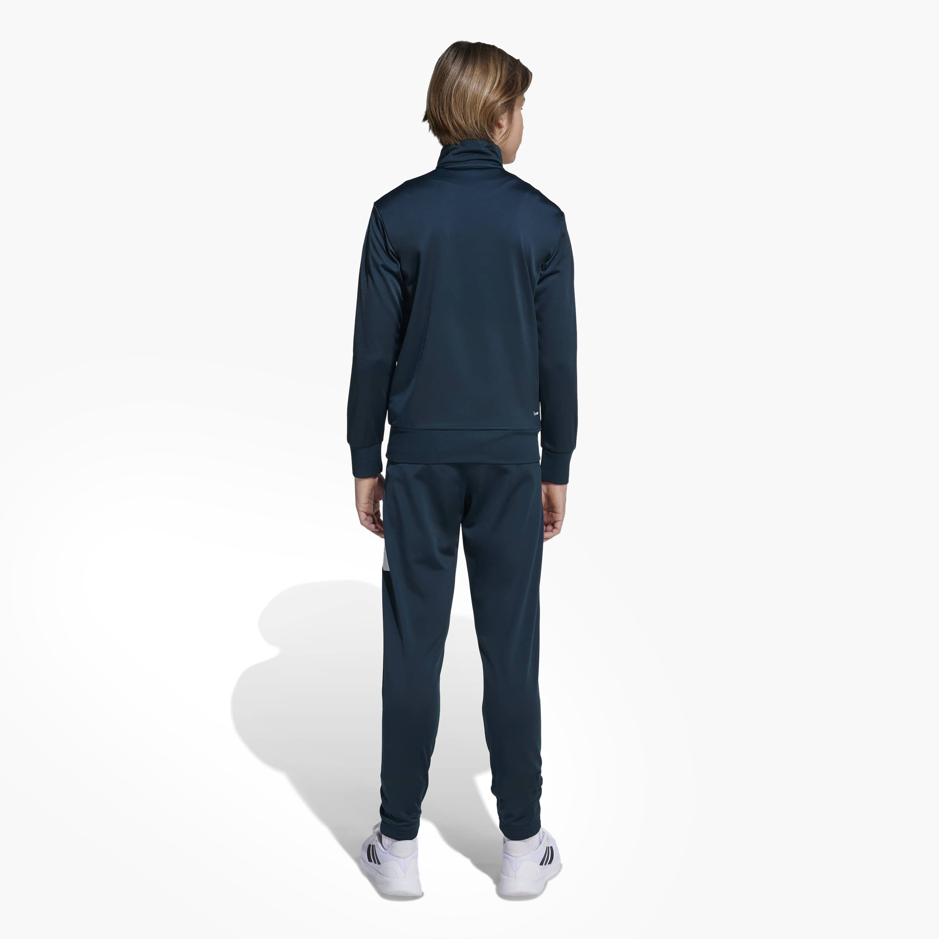 adidas Boys Jacket and Joggers Set with Pockets - Long Sleeves - High Neck-boys-clothing-sportswear-sets-image-2