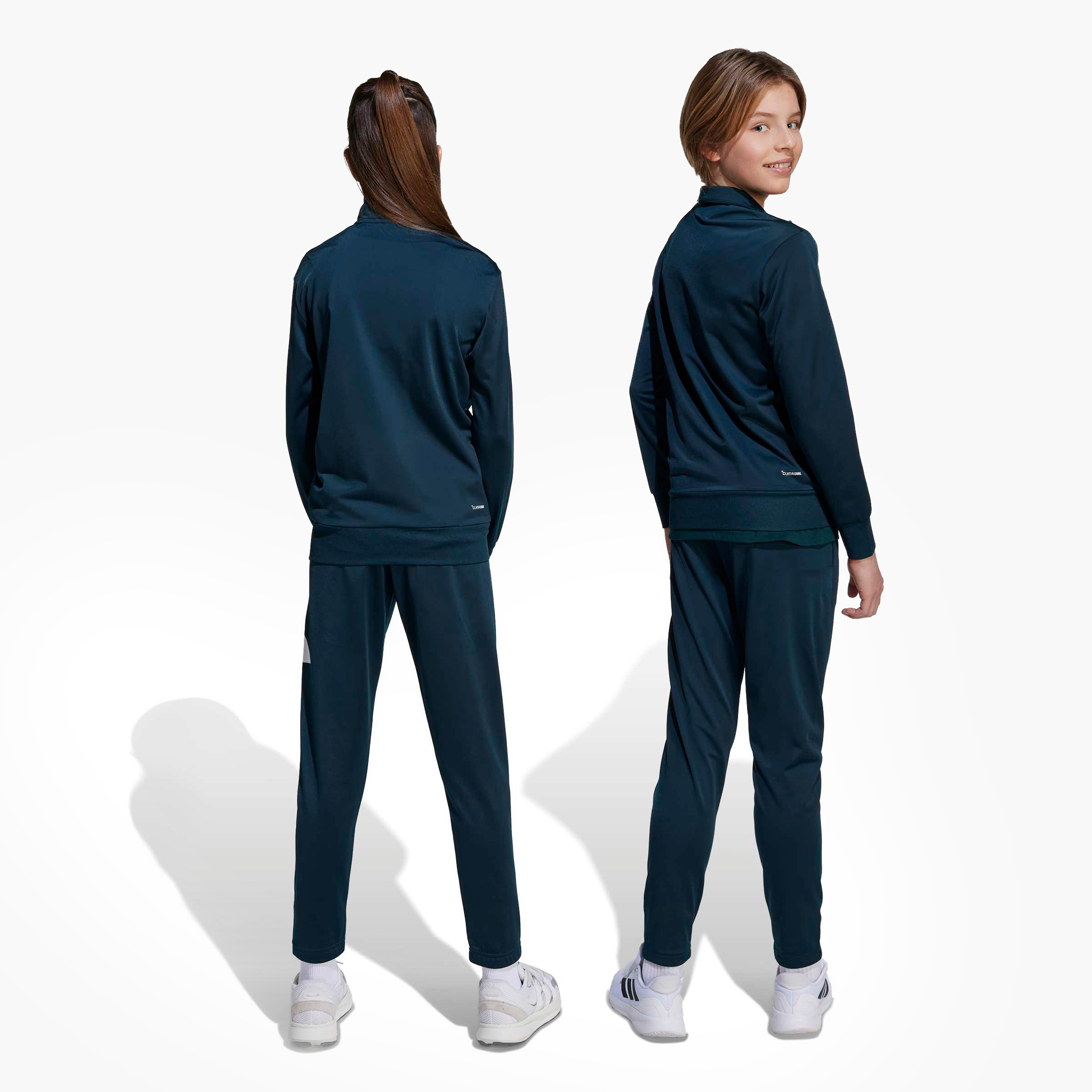 adidas Boys Jacket and Joggers Set with Pockets - Long Sleeves - High Neck-boys-clothing-sportswear-sets-image-6