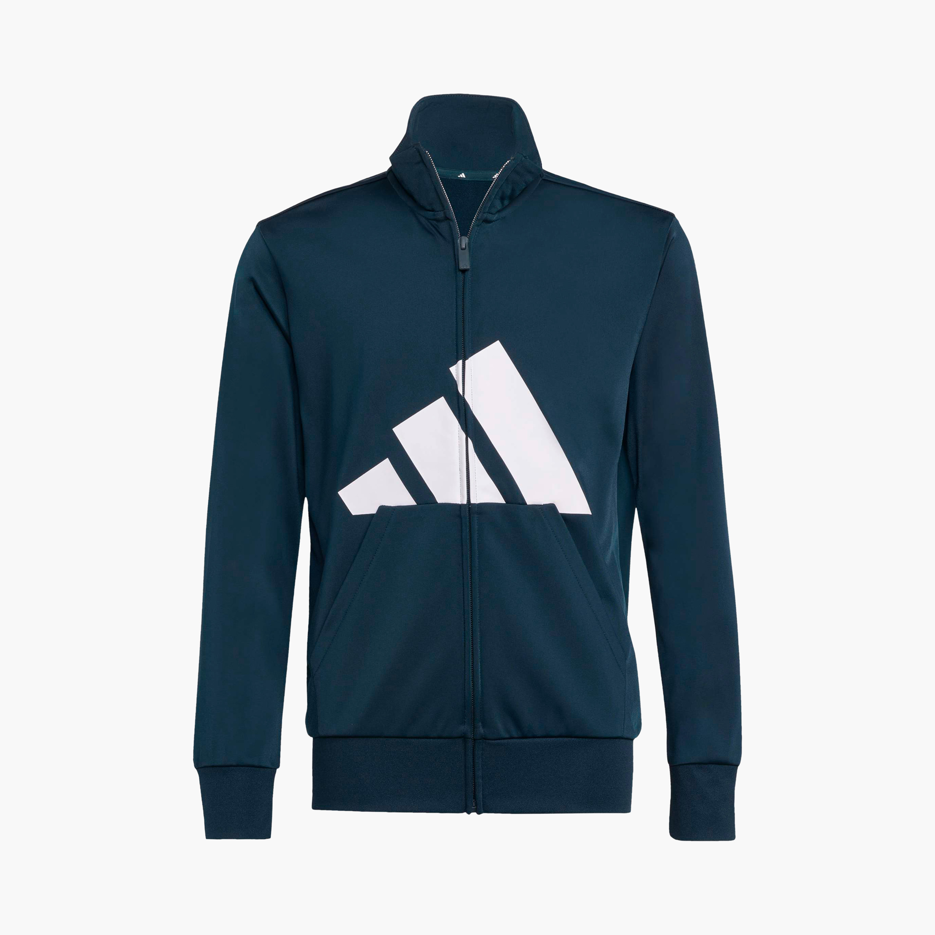 adidas Boys Jacket and Joggers Set with Pockets - Long Sleeves - High Neck-boys-clothing-sportswear-sets-image-8