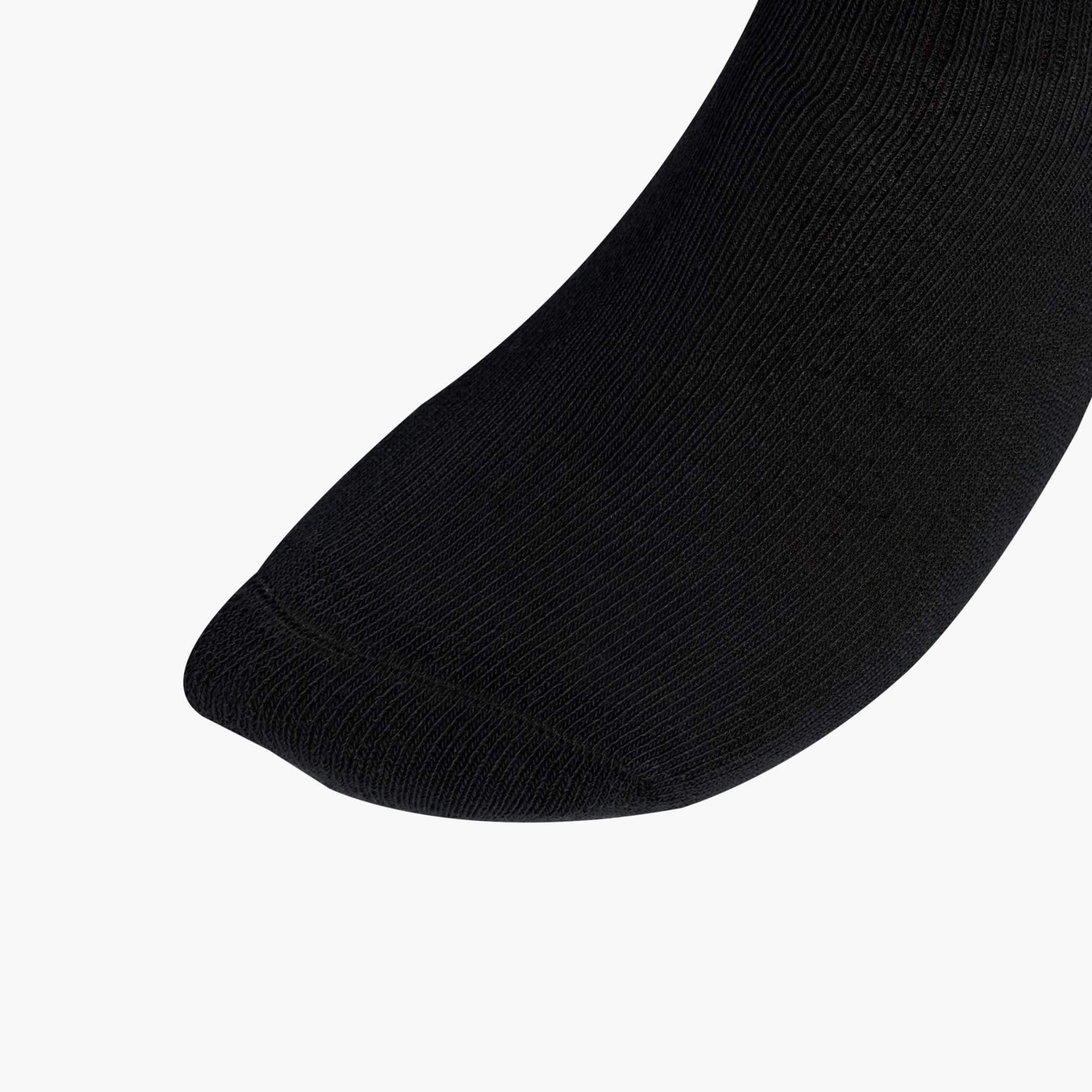طقم جوارب 3 أزواج بطول متوسط وبطبعات شعار من أديداس-girls-accessories-socks-image-3