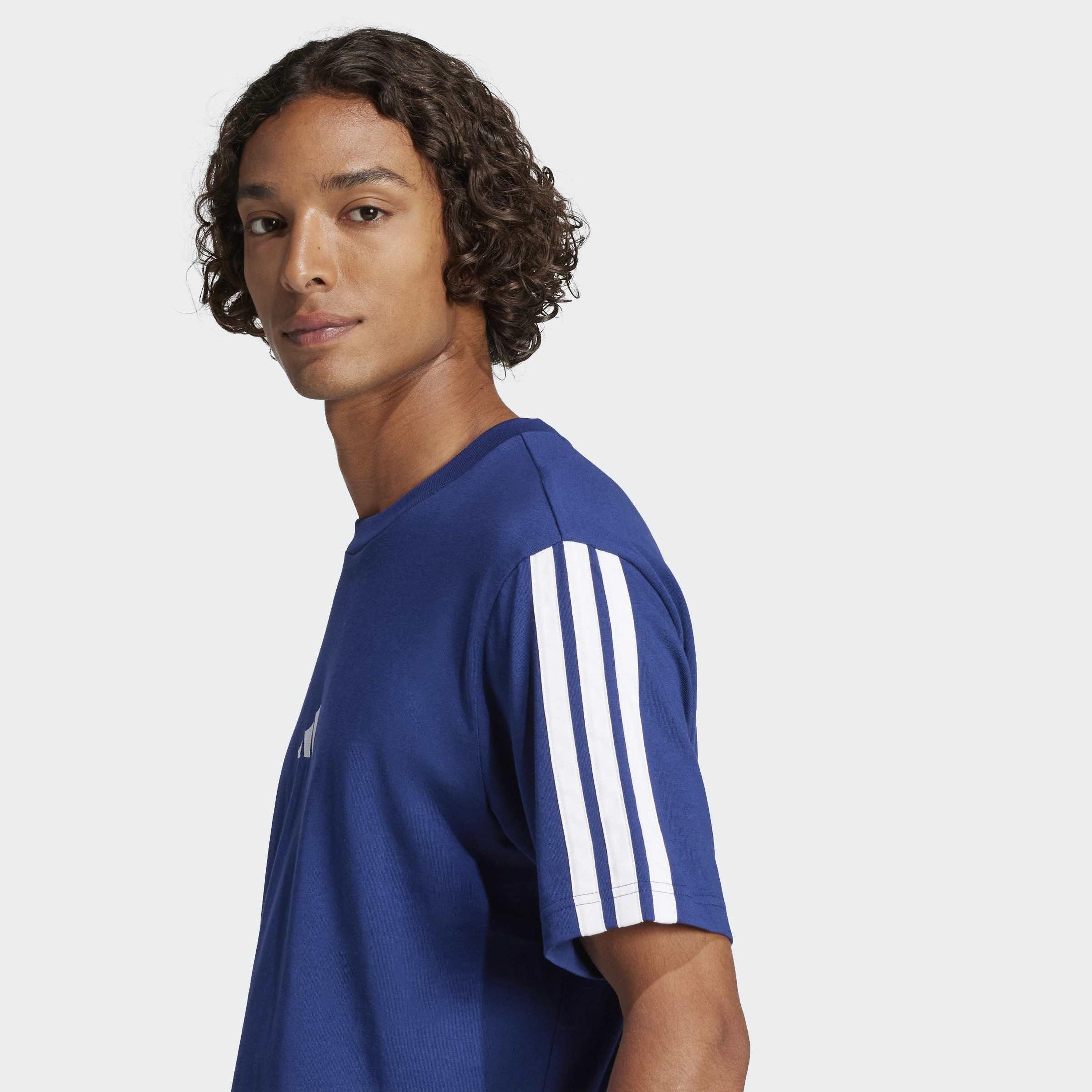 adidas Men Essentials 3-Stripes Single Jersey-men-clothing-sportswearandactivewear-tshirtsandpolos-image-4