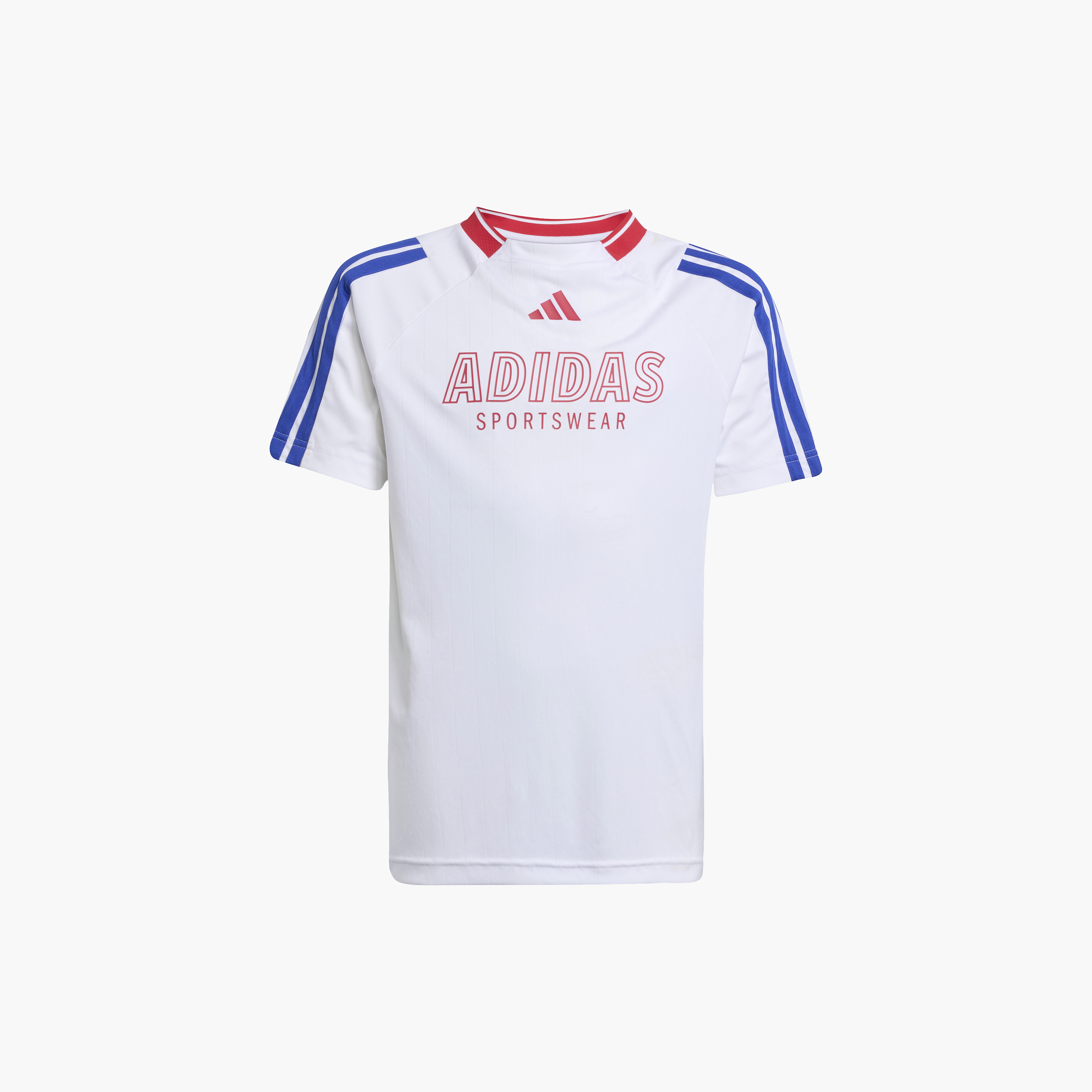adidas Boys Crew Neck T-shirt with Logo Print - Short Sleeves-boys-clothing-sportswear-tops-image-1