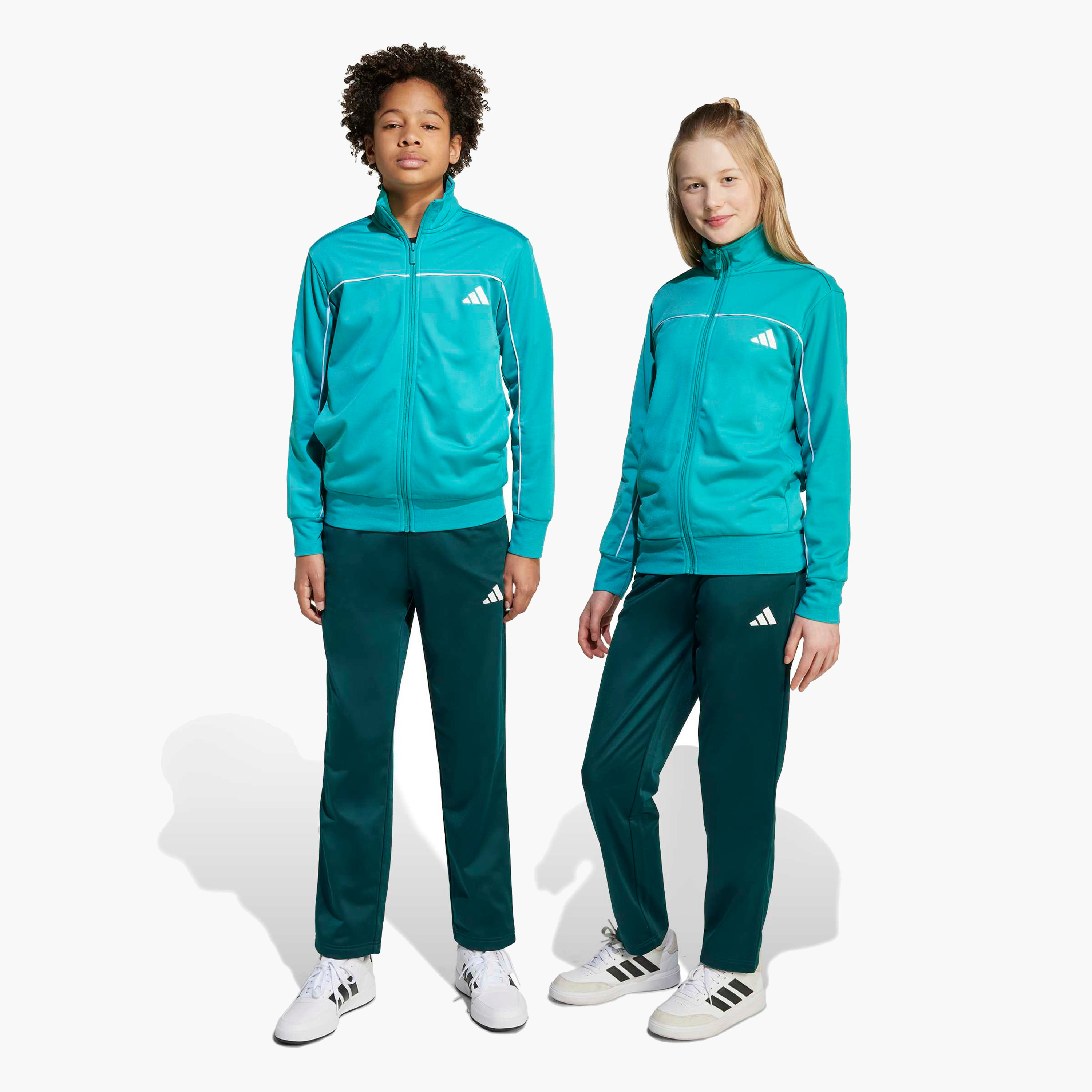 adidas Boys Jacket and Track Pants Set with Zip Closure - Long Sleeves - High Neck-boys-clothing-setsandcoords-image-8