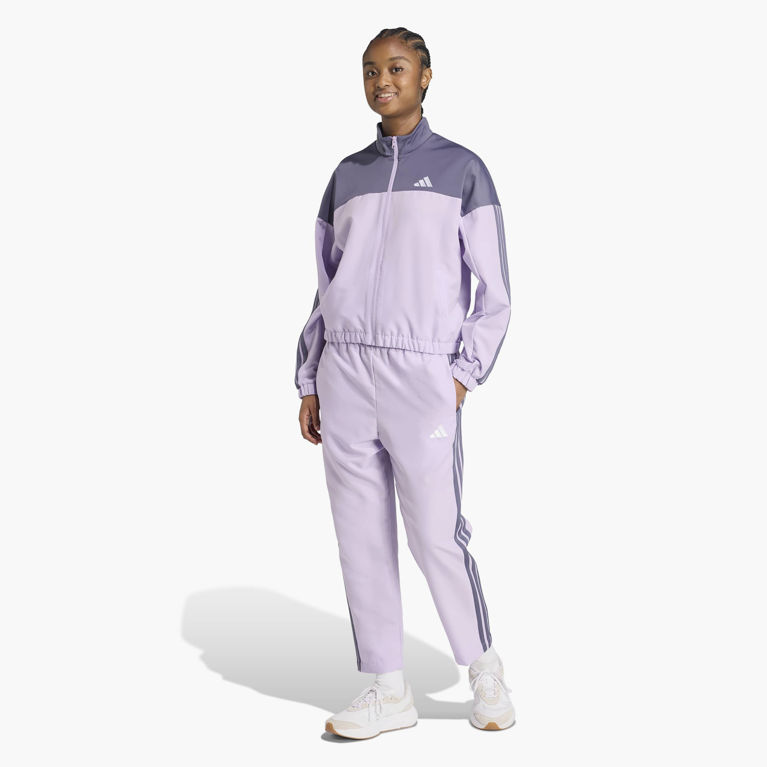 adidas Women's Boldblock Tracksuit JX0540 | OE-sports-women-clothing-trackpantsandtracksuits-image-1