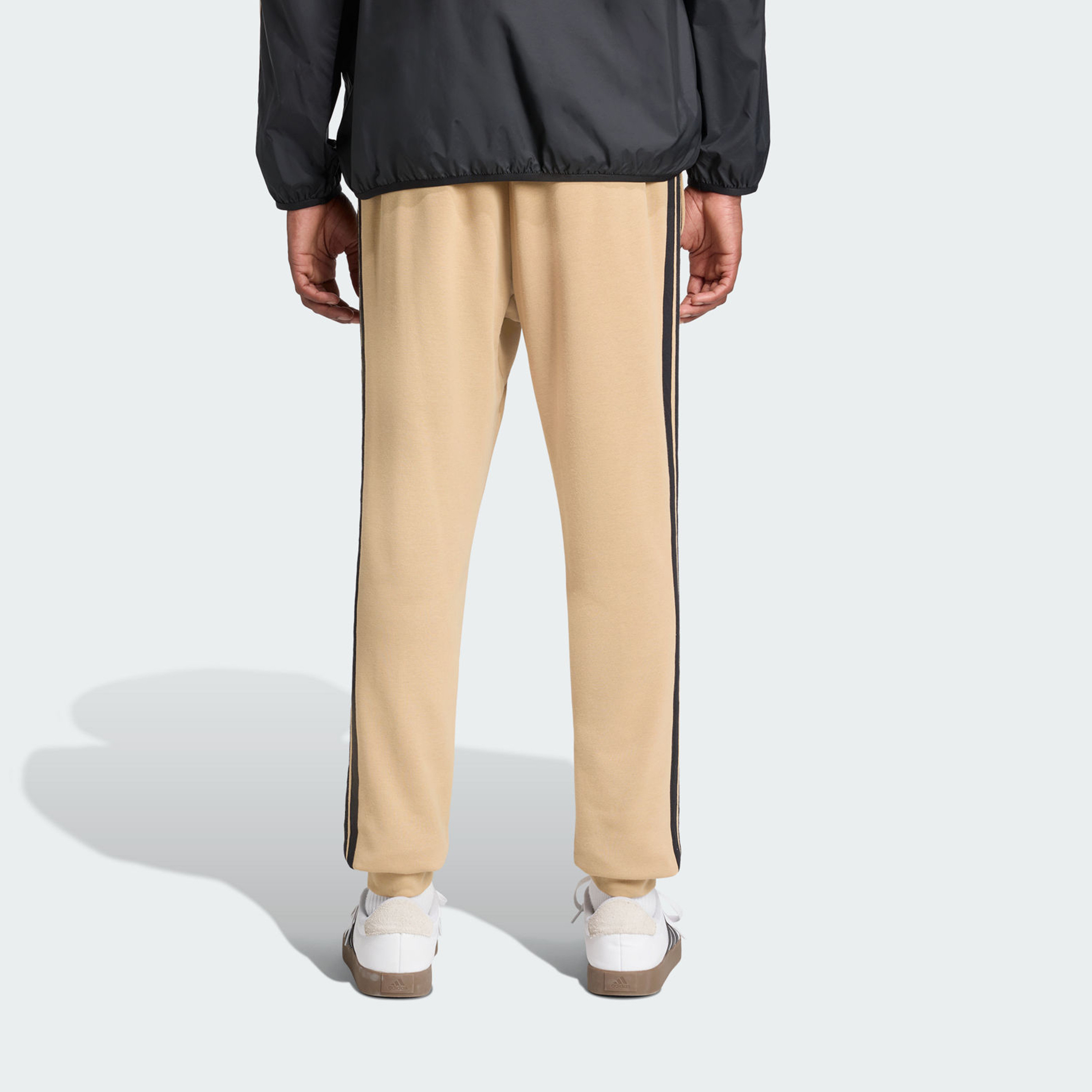 أديداس - بنطال رياضي رجالي اسينشال 3 خطوط تيري فرنسي JX0724 | OE-sports-men-clothing-bottoms-image-3