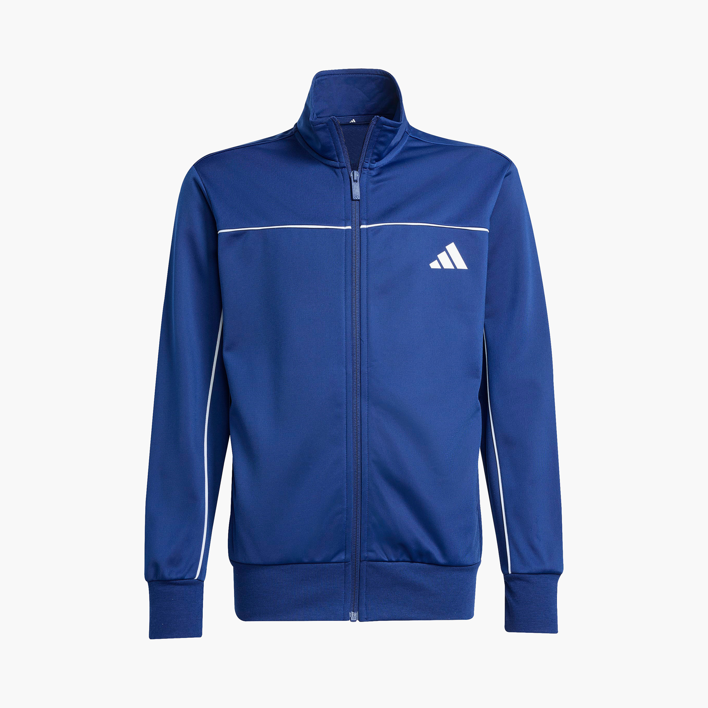 adidas Boys Jacket and Track Pants Set with Logo Print - Long Sleeves - High Neck-boys-clothing-setsandcoords-image-9