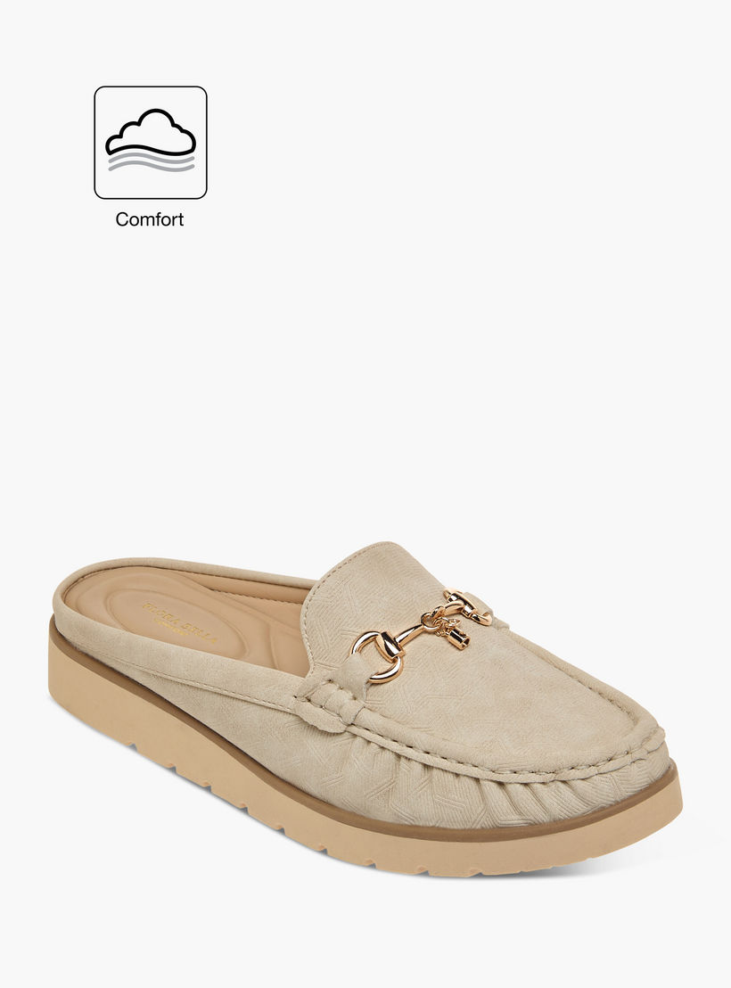 حذاء ميول مريح سهل الارتداء بزينة معدنية من فلورا بيلا-women-shoes-flats-mules-image-2