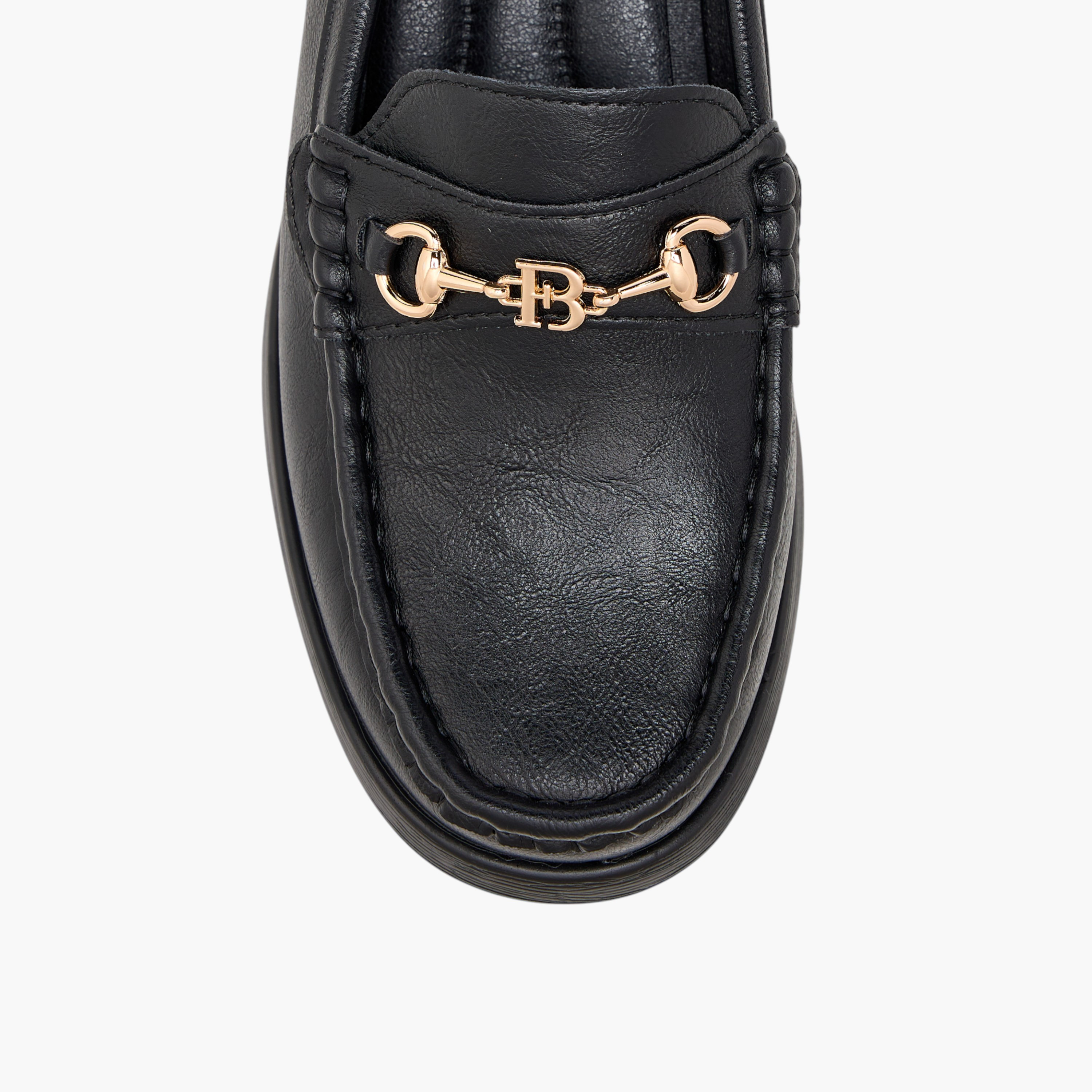 Flora Bella Metal Accent Slip-On Loafers with Block Heels-women-shoes-heels-image-4