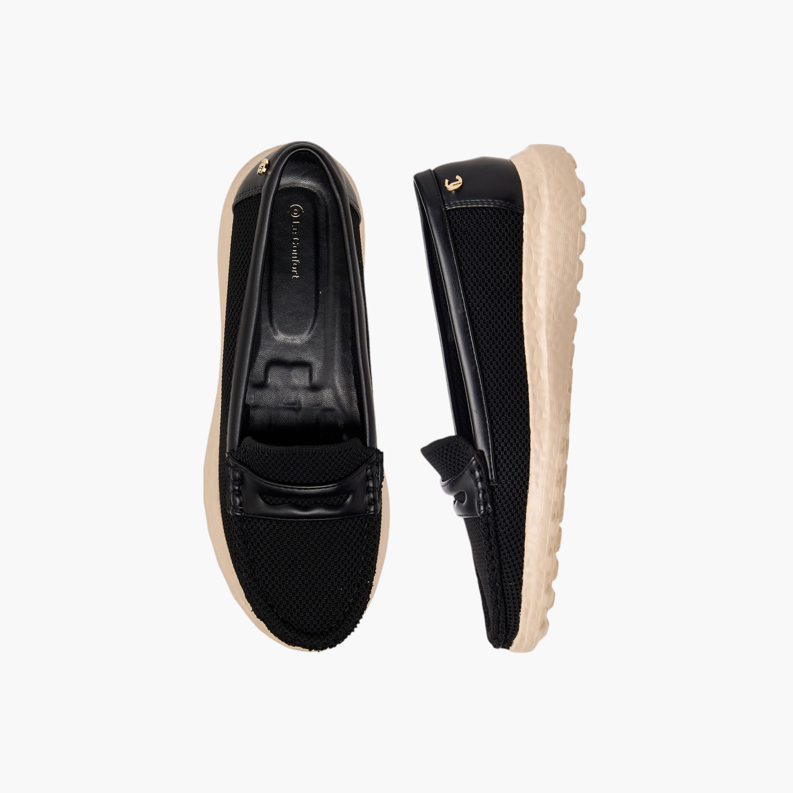 Le Confort Cutout Detail Slip-On Loafers-women-shoes-heels-image-1