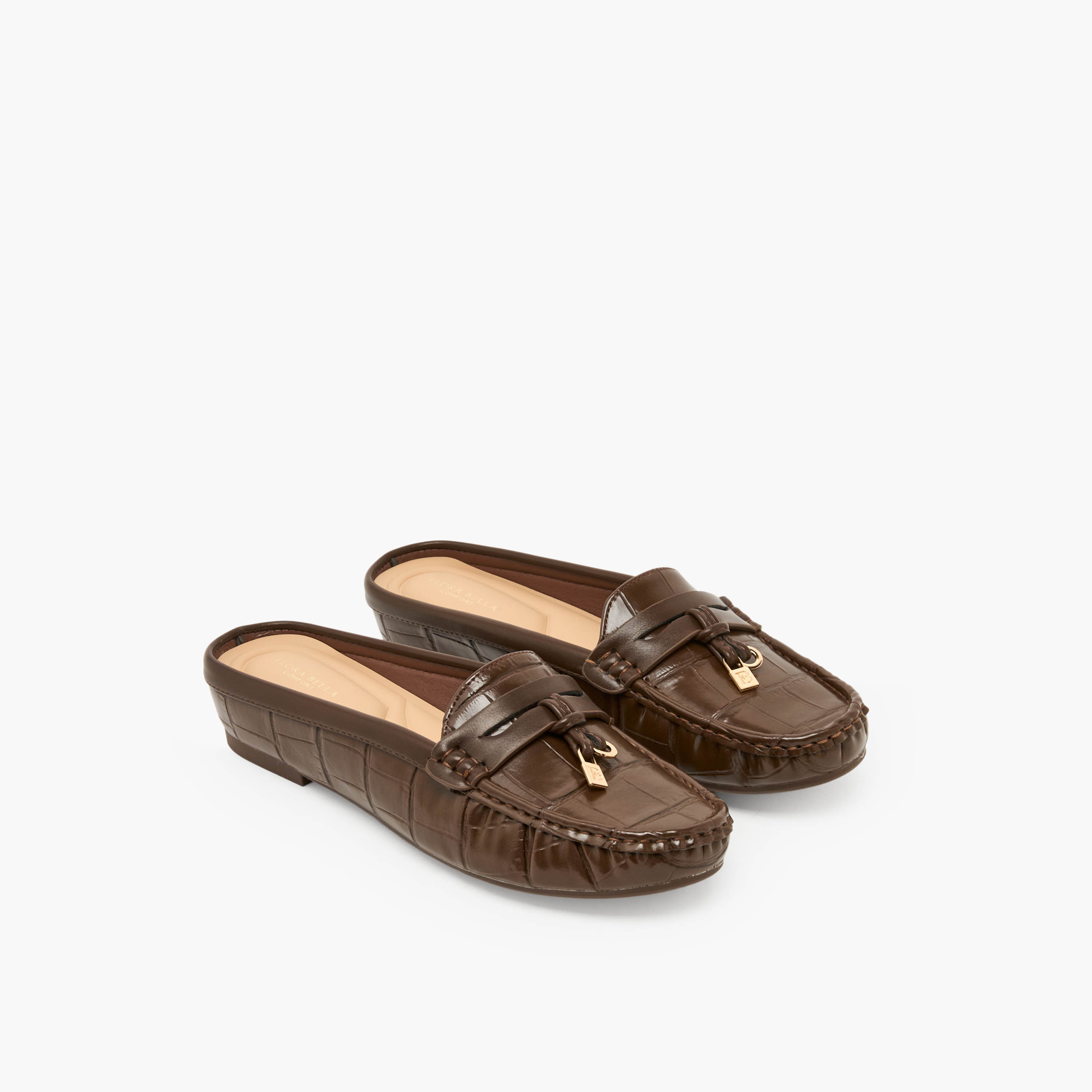 حذاء ميول سهل الارتداء للنساء من فلورا بيلا-women-shoes-flats-mules-image-1