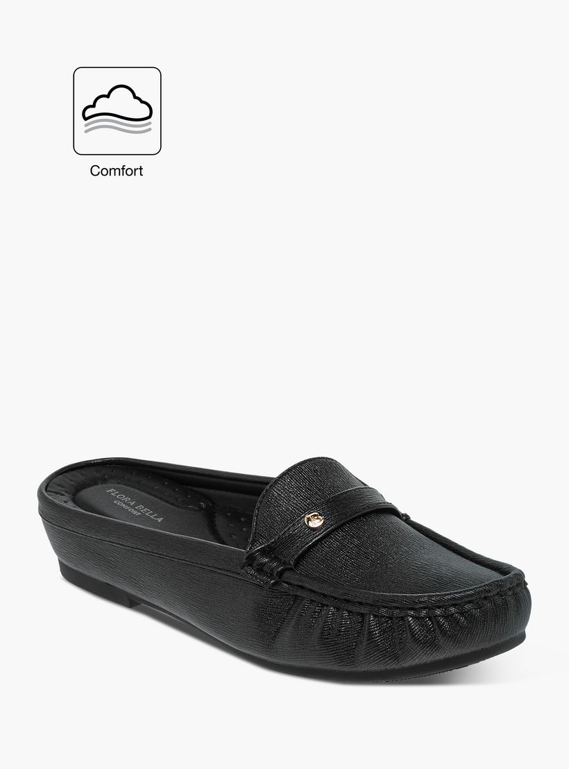 حذاء ميول مريح سهل الارتداء بارز الملمس من فلورا بيلا-women-shoes-flats-mules-image-2