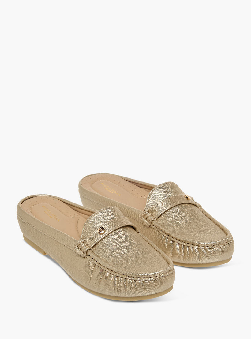 حذاء ميول مريح سهل الارتداء بارز الملمس من فلورا بيلا-women-shoes-flats-mules-image-1