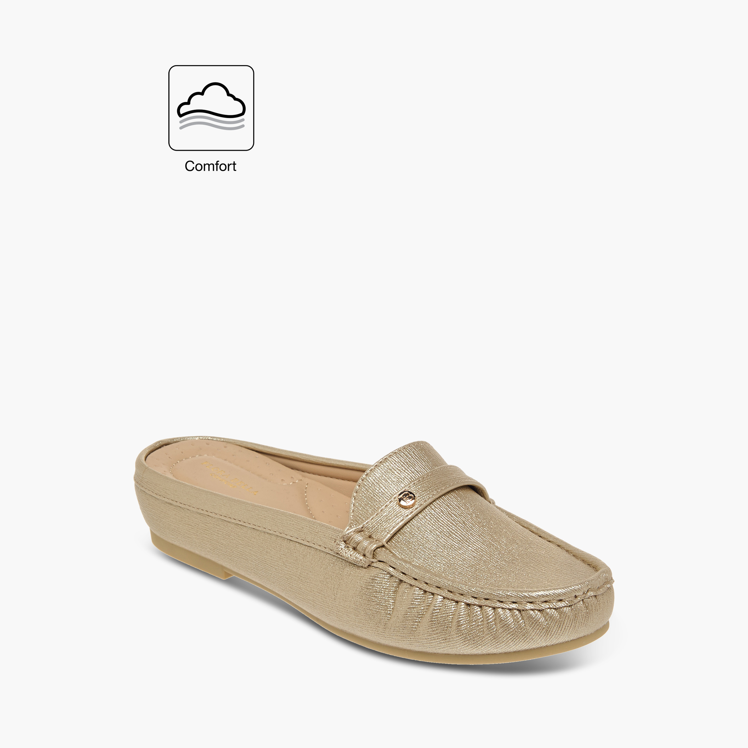 حذاء ميول مريح سهل الارتداء بارز الملمس من فلورا بيلا-women-shoes-flats-mules-image-2