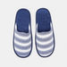Striped Slip-On Bedroom Slippers-Men%27s Bedrooms Slippers-thumbnail-0