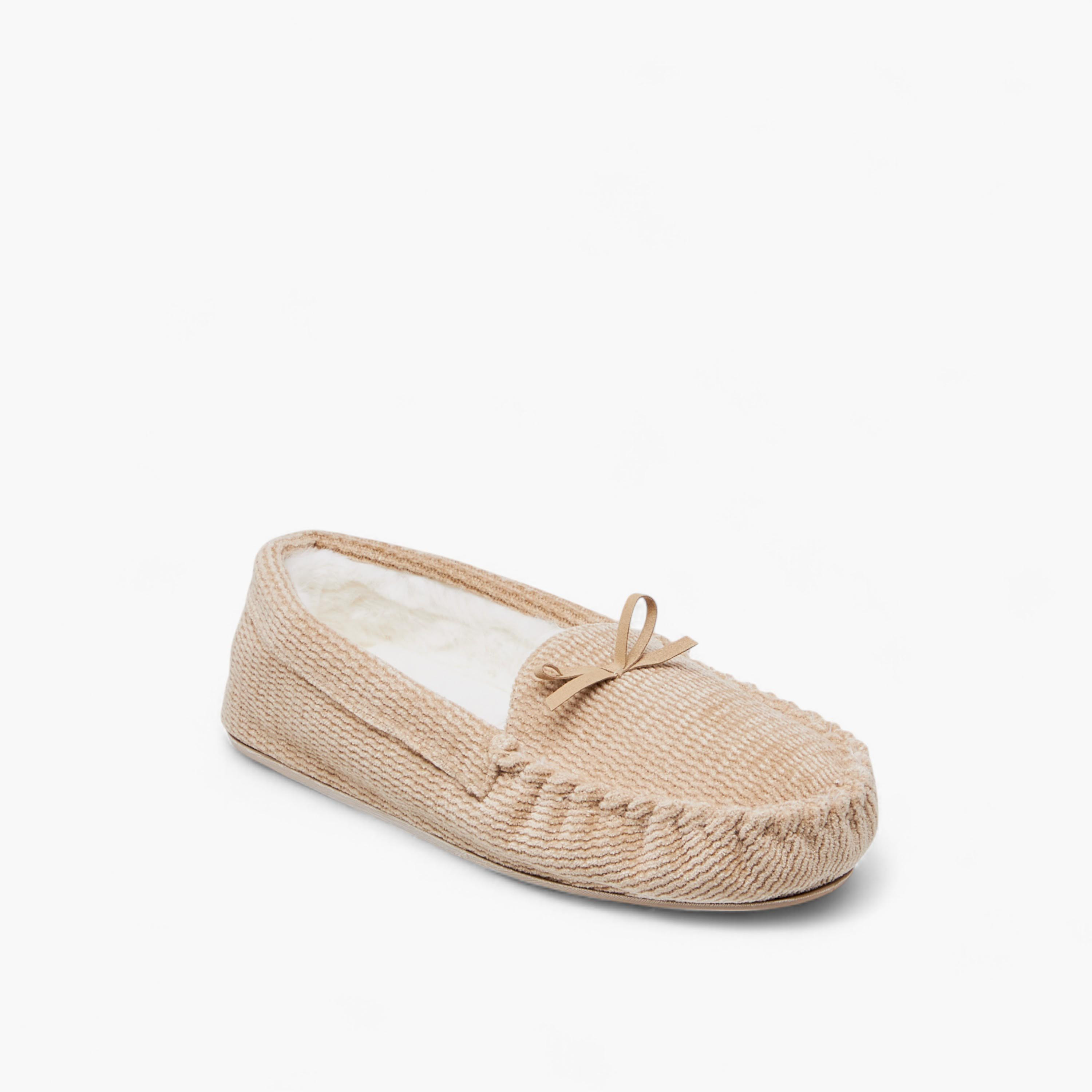 Le Confort Bow Accent Bedroom Moccasins-women-shoes-bedroomslippers-image-2
