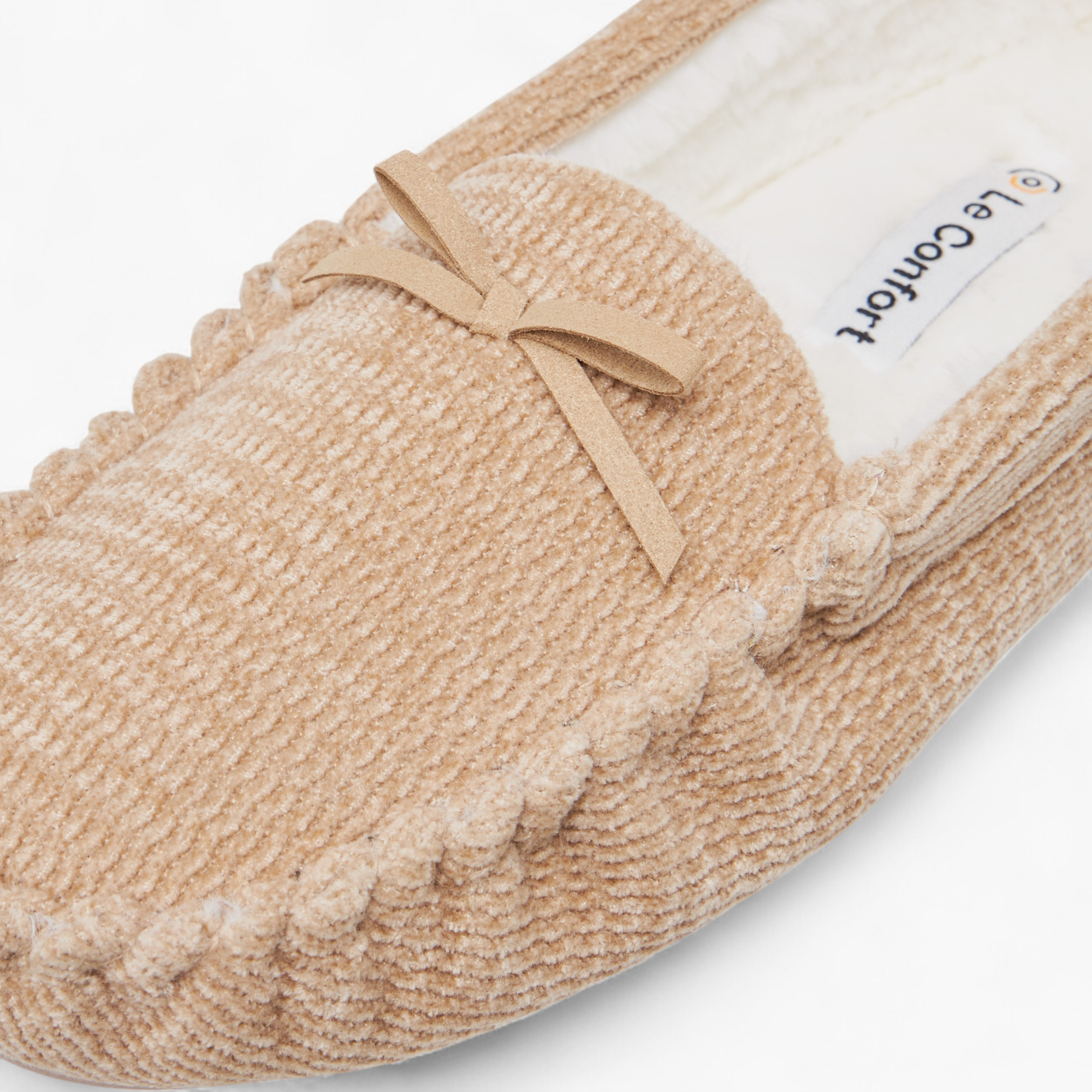 Le Confort Bow Accent Bedroom Moccasins-women-shoes-bedroomslippers-image-4