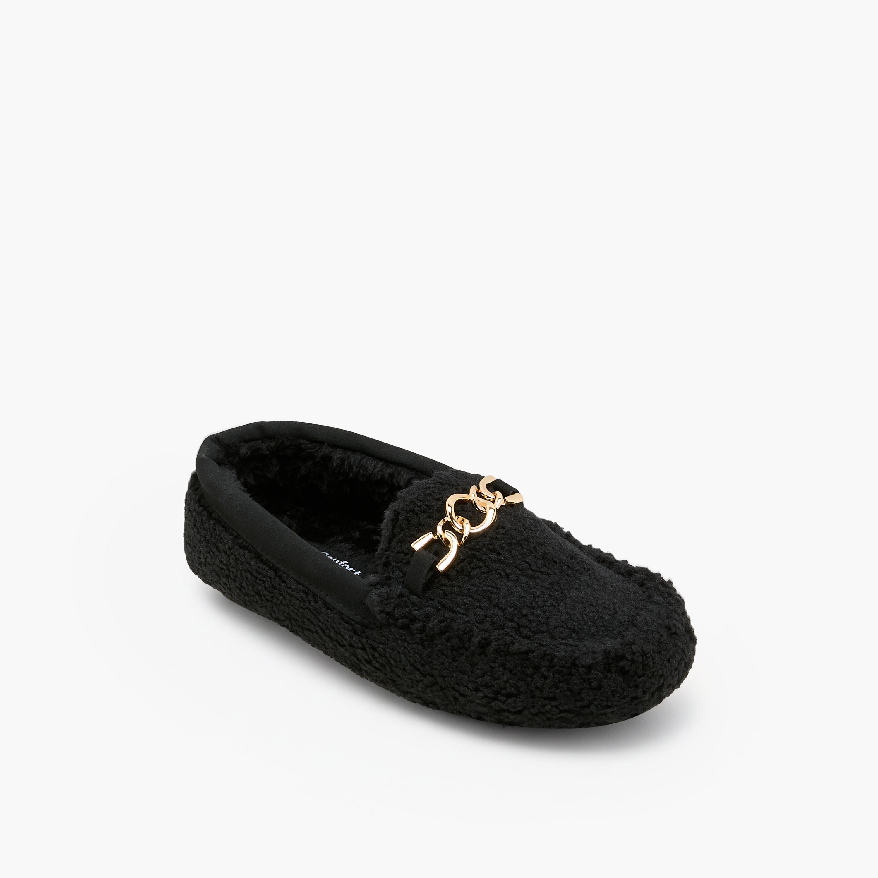 Le Confort Women Plush Bedroom Slippers-women-shoes-bedroomslippers-image-2
