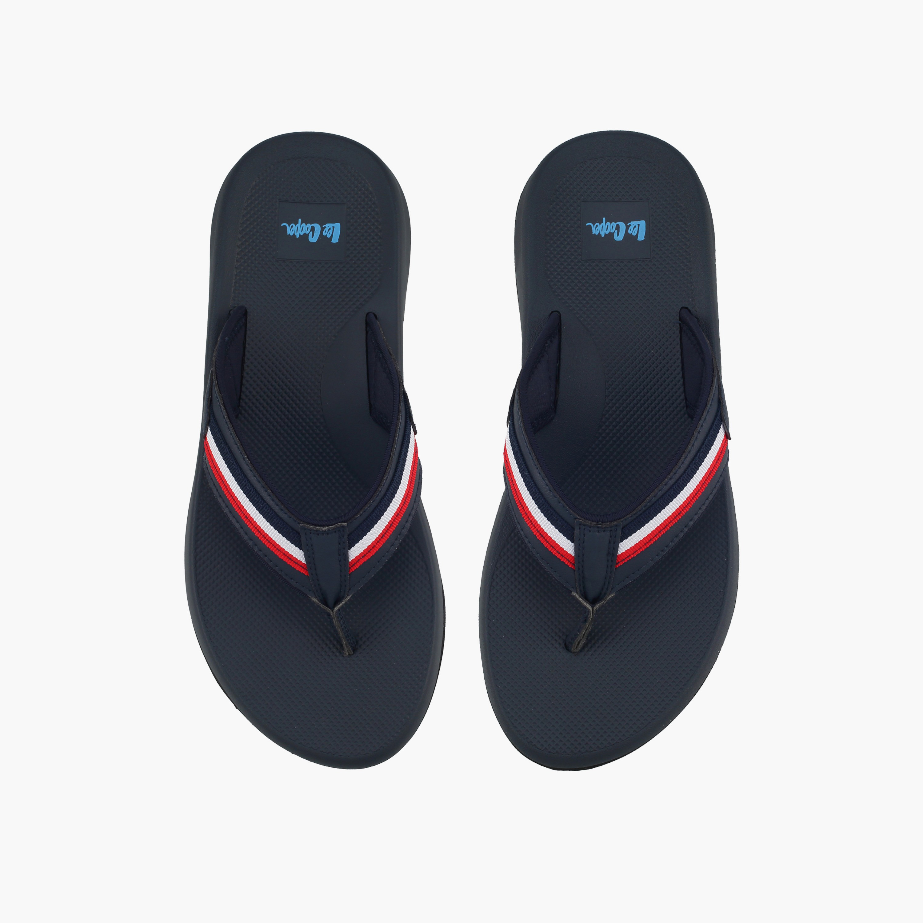 شبشب فليب فلوب مقلم للرجال من لي كوبر-men-shoes-flipflopsandslides-image-1