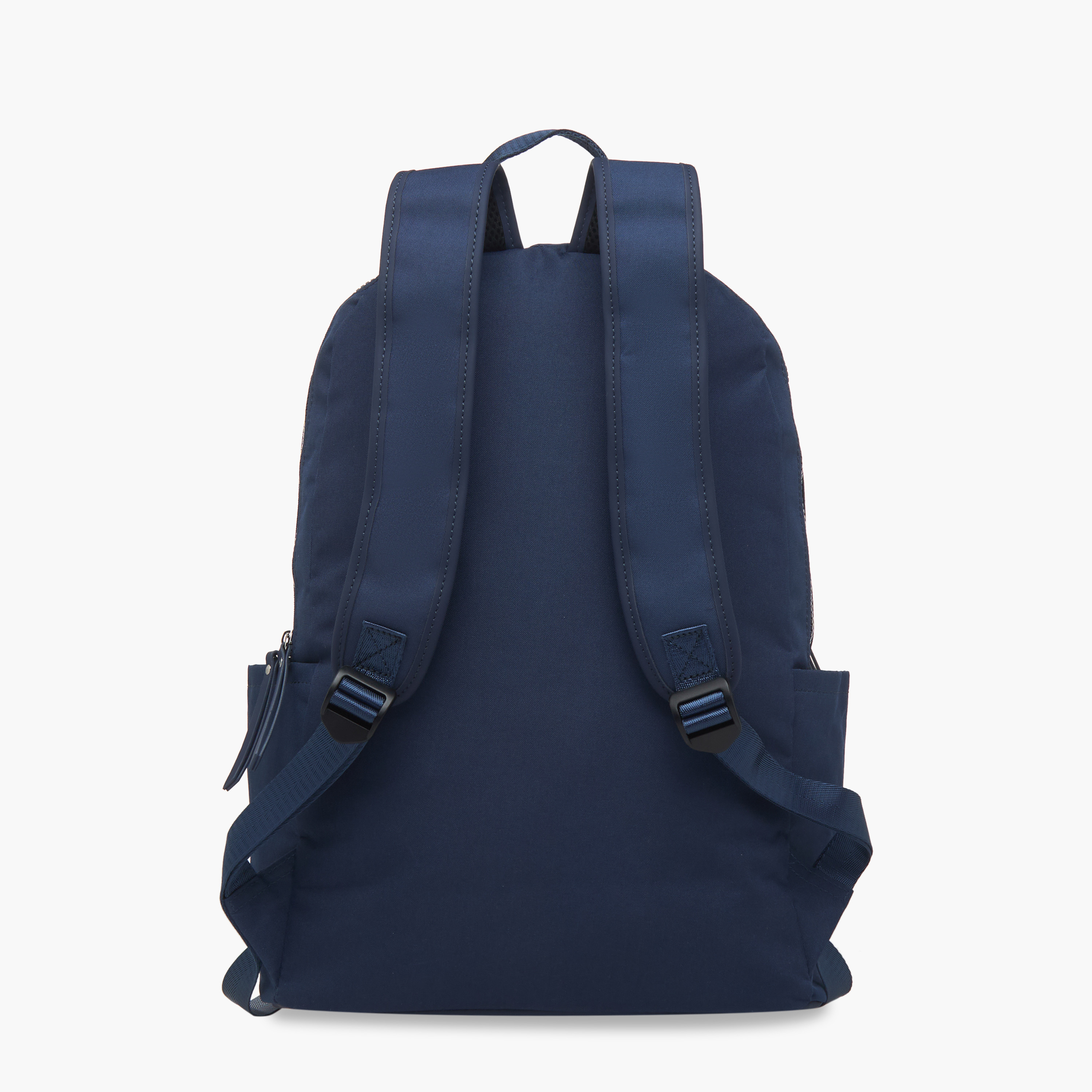 Oaklan by Shoexpress Logo Applique Backpack with Adjustable Straps and Zip Closure - 32x16x43 cm-women-bagsandwallets-backpacks-image-6