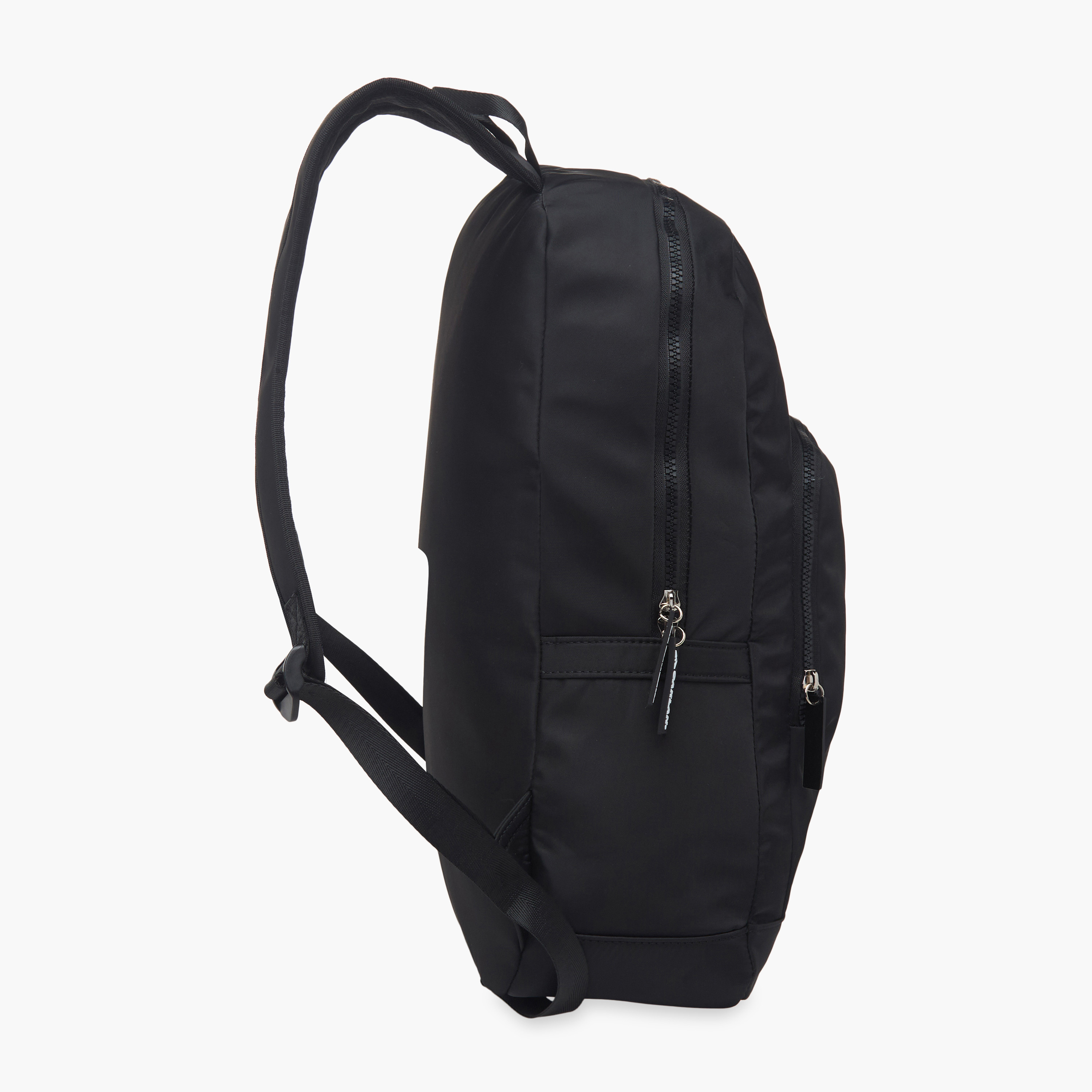 Oaklan by Shoexpress Logo Print School Backpack with Zip Closure and Pouch - 32x13x45 cm-school-bagsandbackpacks-backpacks-image-3