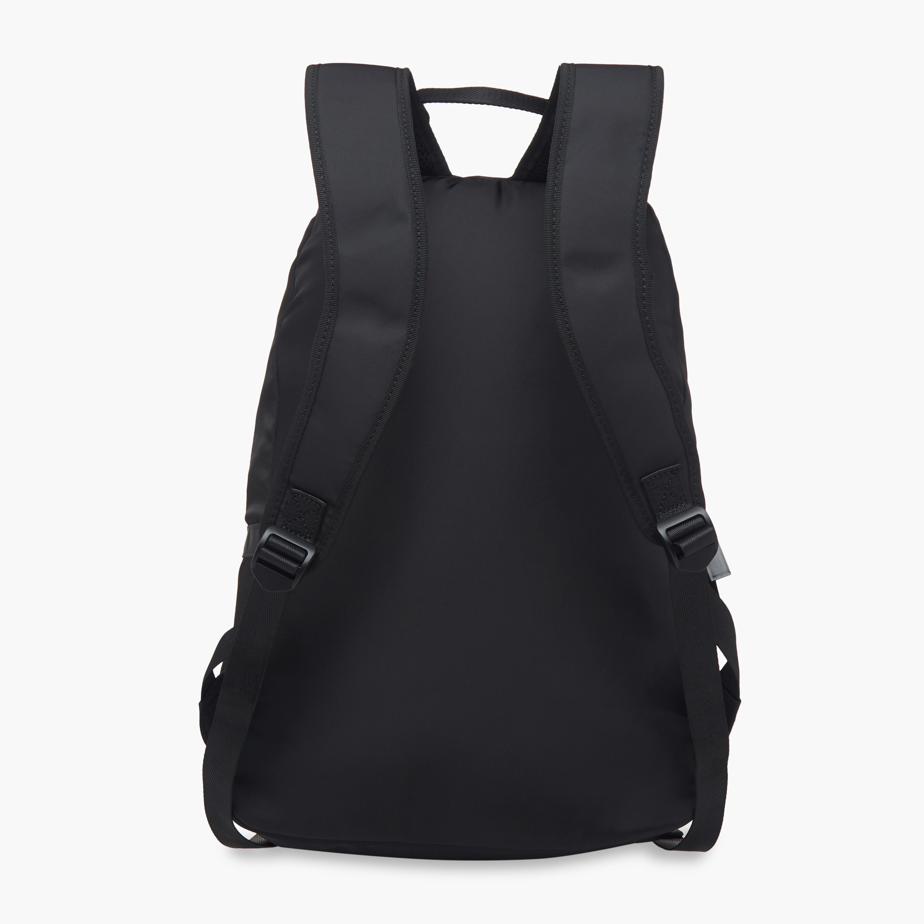 Oaklan by Shoexpress Logo Print School Backpack with Zip Closure and Pouch - 32x13x45 cm-school-bagsandbackpacks-backpacks-image-5