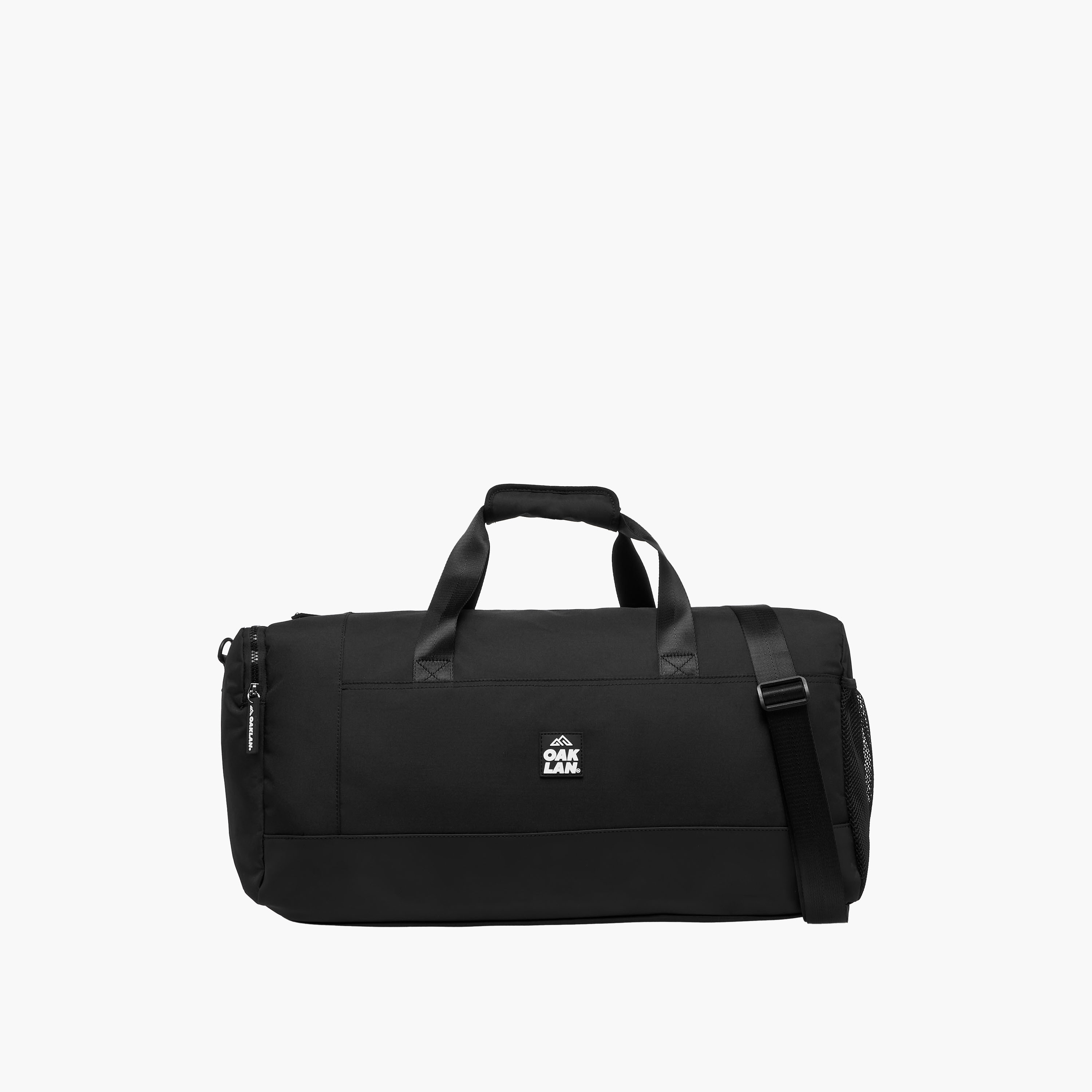 Oaklan by Shoexpress Solid Duffle Bag with Double Handles and Zip Closure-women-bagsandwallets-handbags-image-11