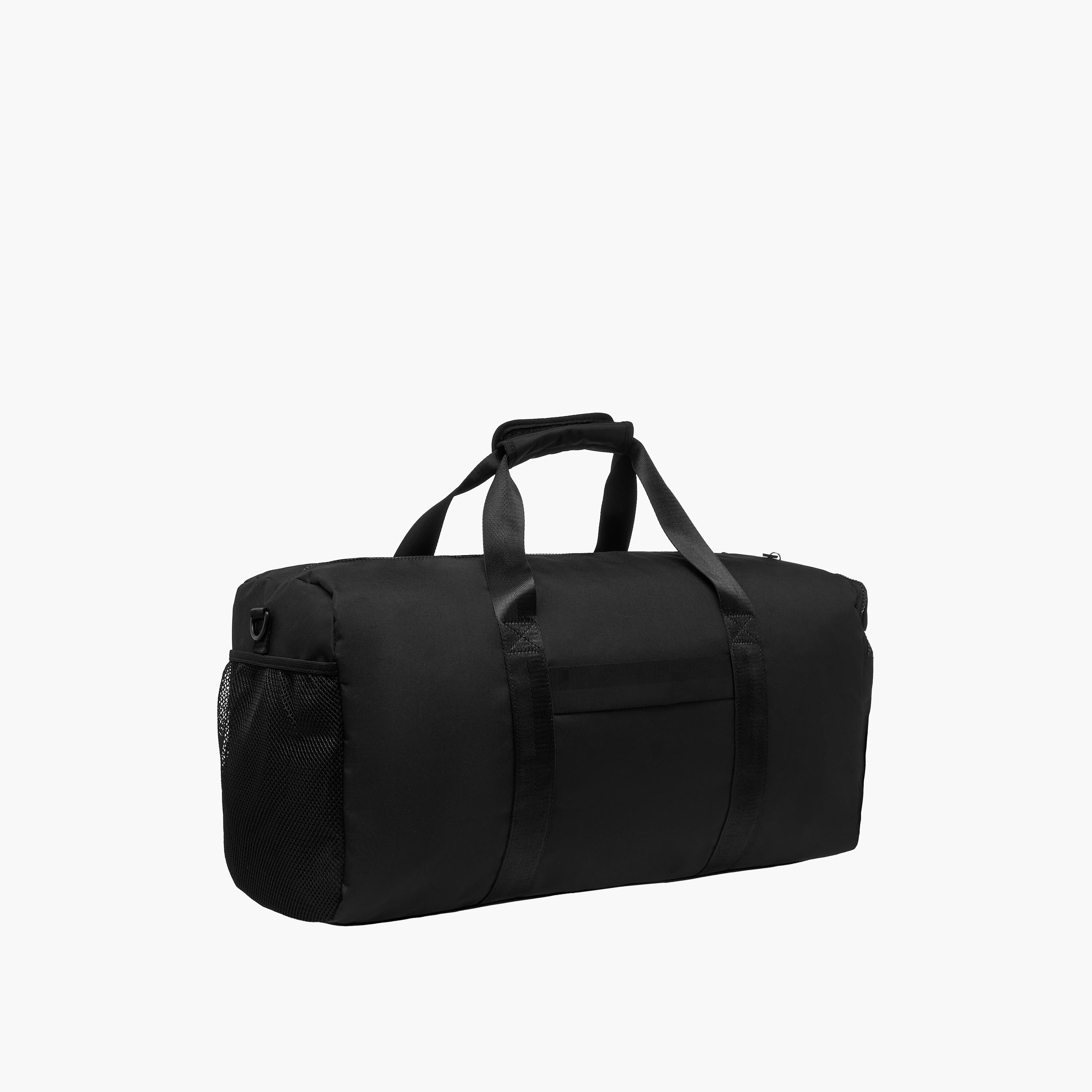 Oaklan by Shoexpress Solid Duffle Bag with Double Handles and Zip Closure-women-bagsandwallets-handbags-image-3