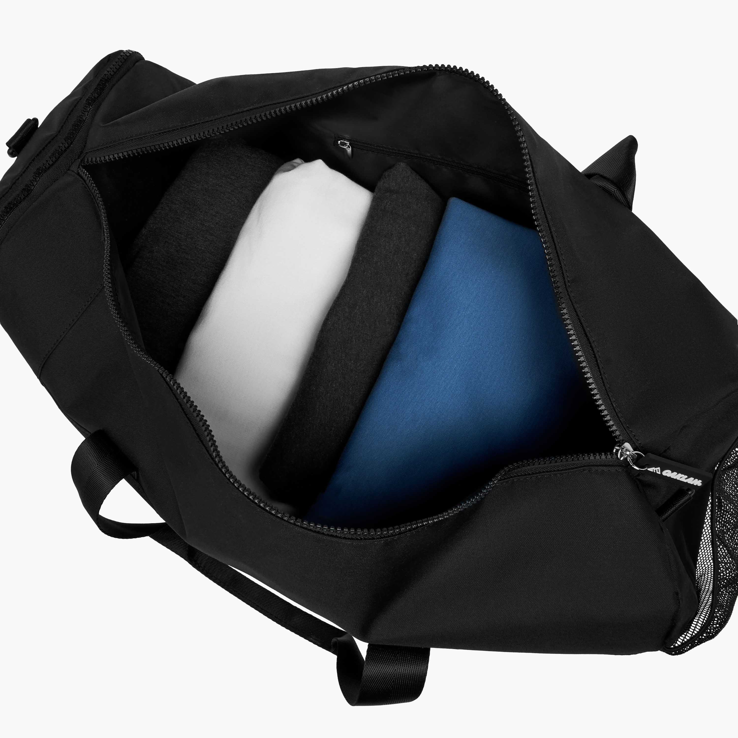 Oaklan by Shoexpress Solid Duffle Bag with Double Handles and Zip Closure-women-bagsandwallets-handbags-image-18