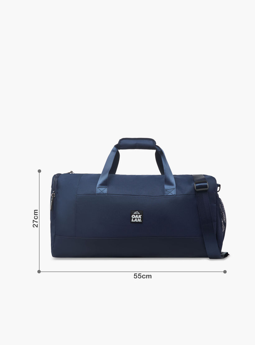شنطة دافل سادة بمقابض مزدوجة وسحاب إغلاق من أوكلان من شو إكسبريس-women-bagsandwallets-handbags-image-2