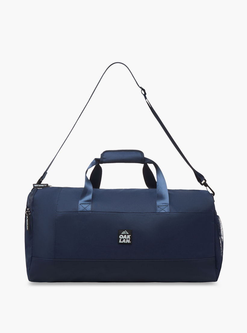 شنطة دافل سادة بمقابض مزدوجة وسحاب إغلاق من أوكلان من شو إكسبريس-women-bagsandwallets-handbags-image-4