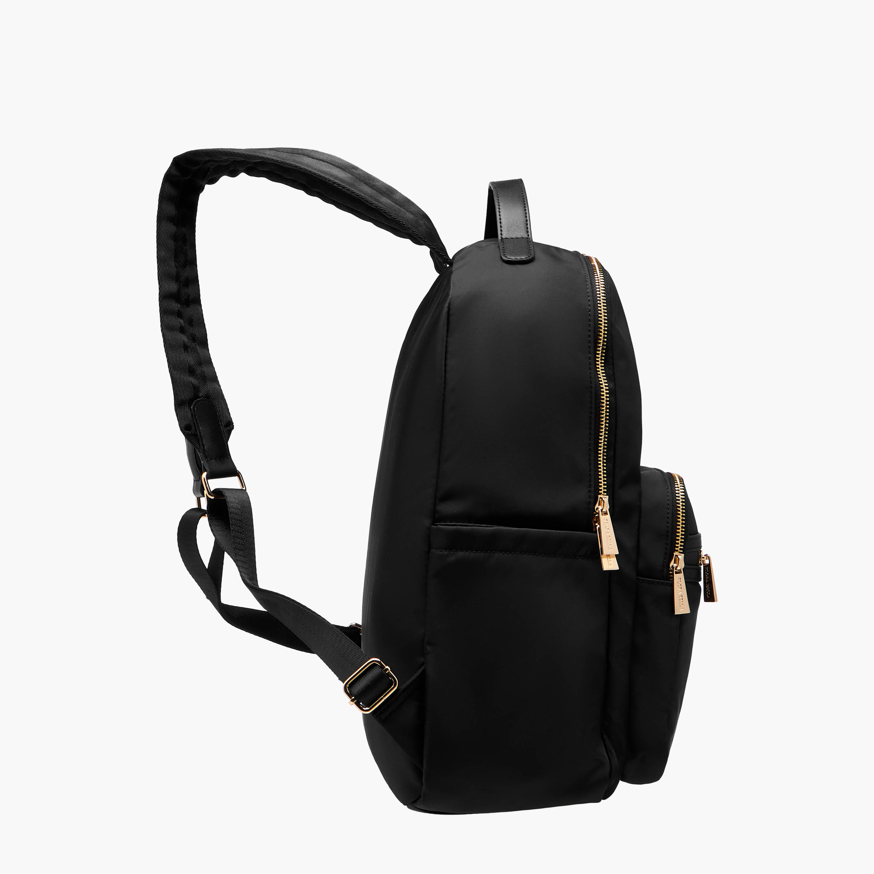 Flora Bella Solid Backpack with Adjustable Straps and Zip Closure - 13x29x38 cm-men-bags-image-4