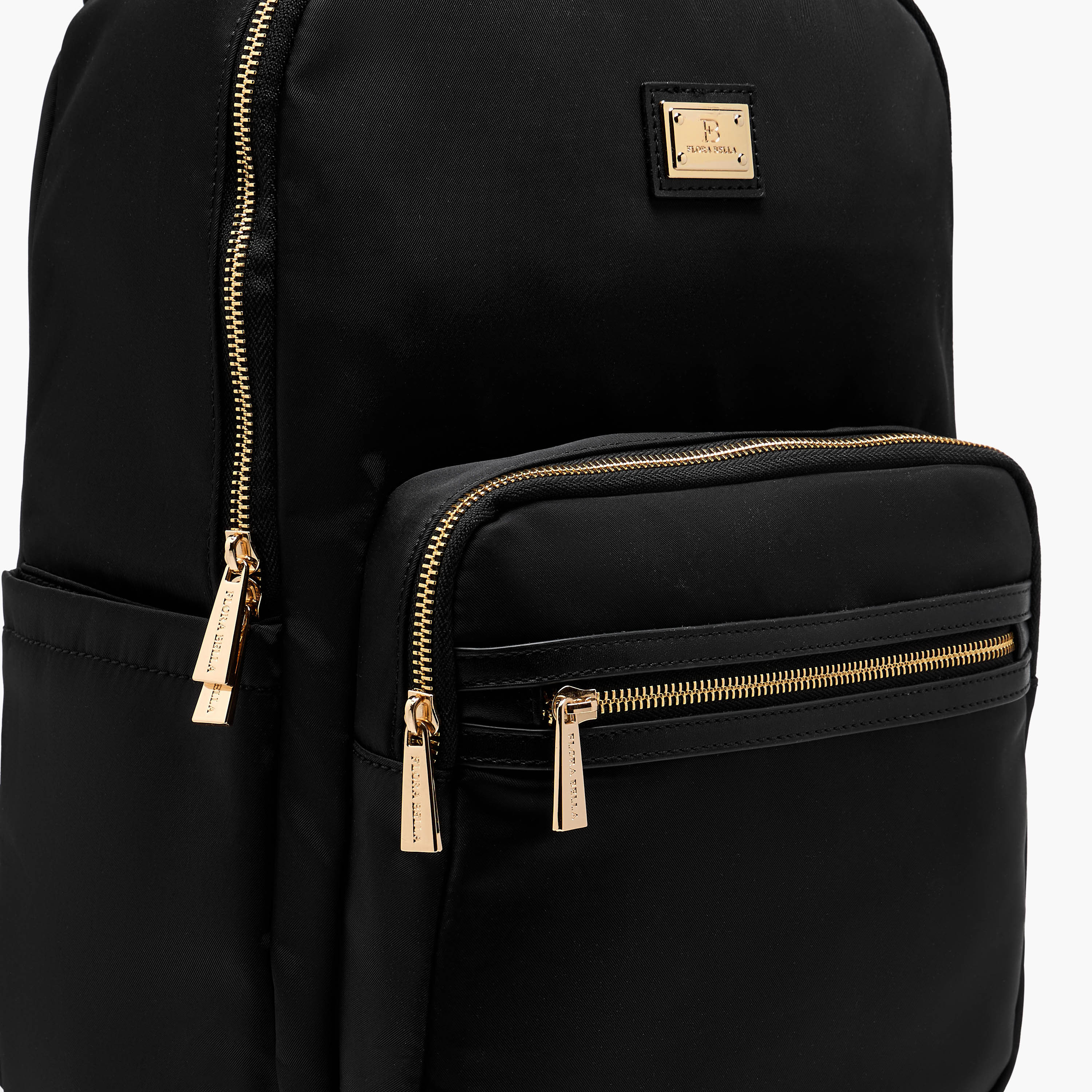 Flora Bella Solid Backpack with Adjustable Straps and Zip Closure - 13x29x38 cm-men-bags-image-8