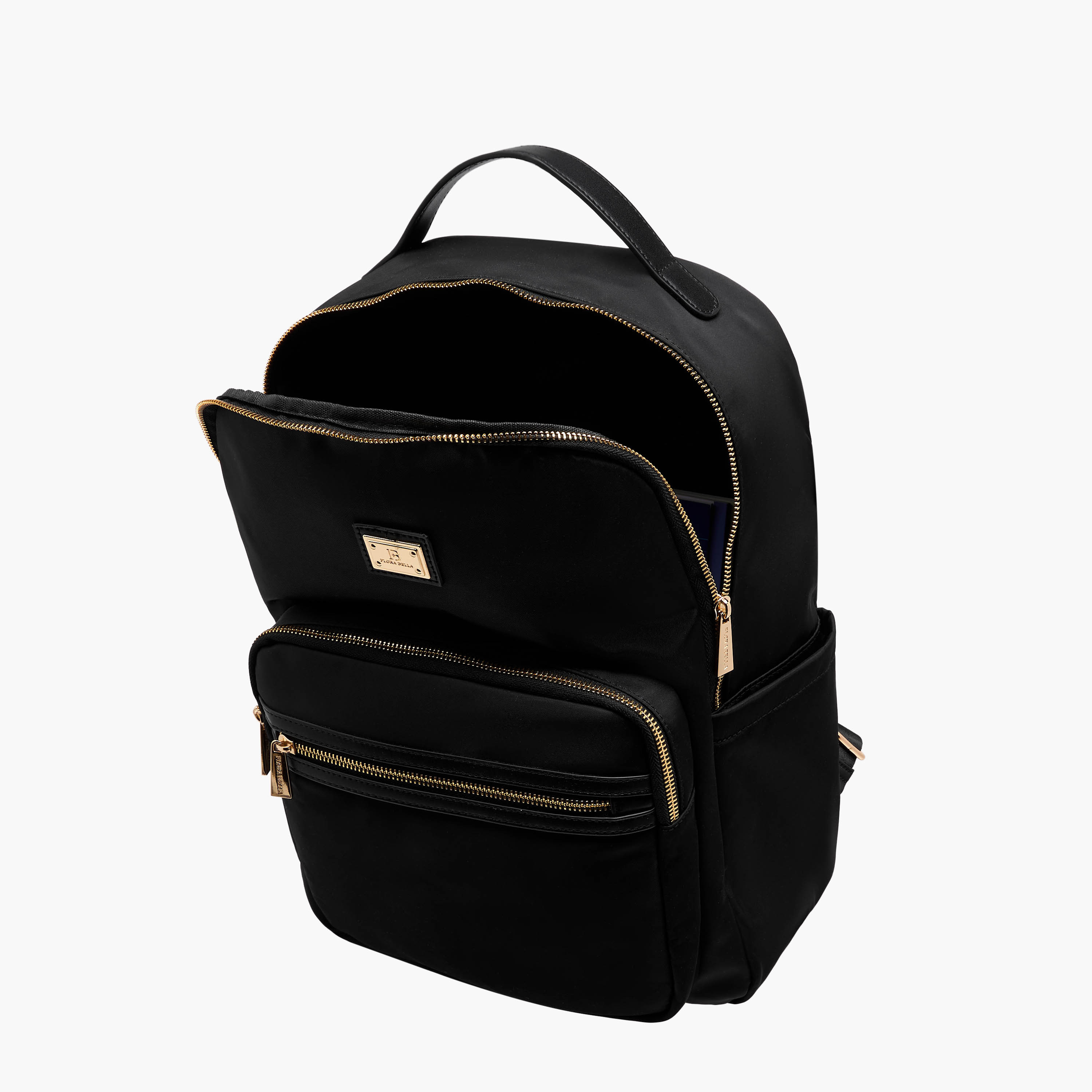 Flora Bella Solid Backpack with Adjustable Straps and Zip Closure - 13x29x38 cm-men-bags-image-9