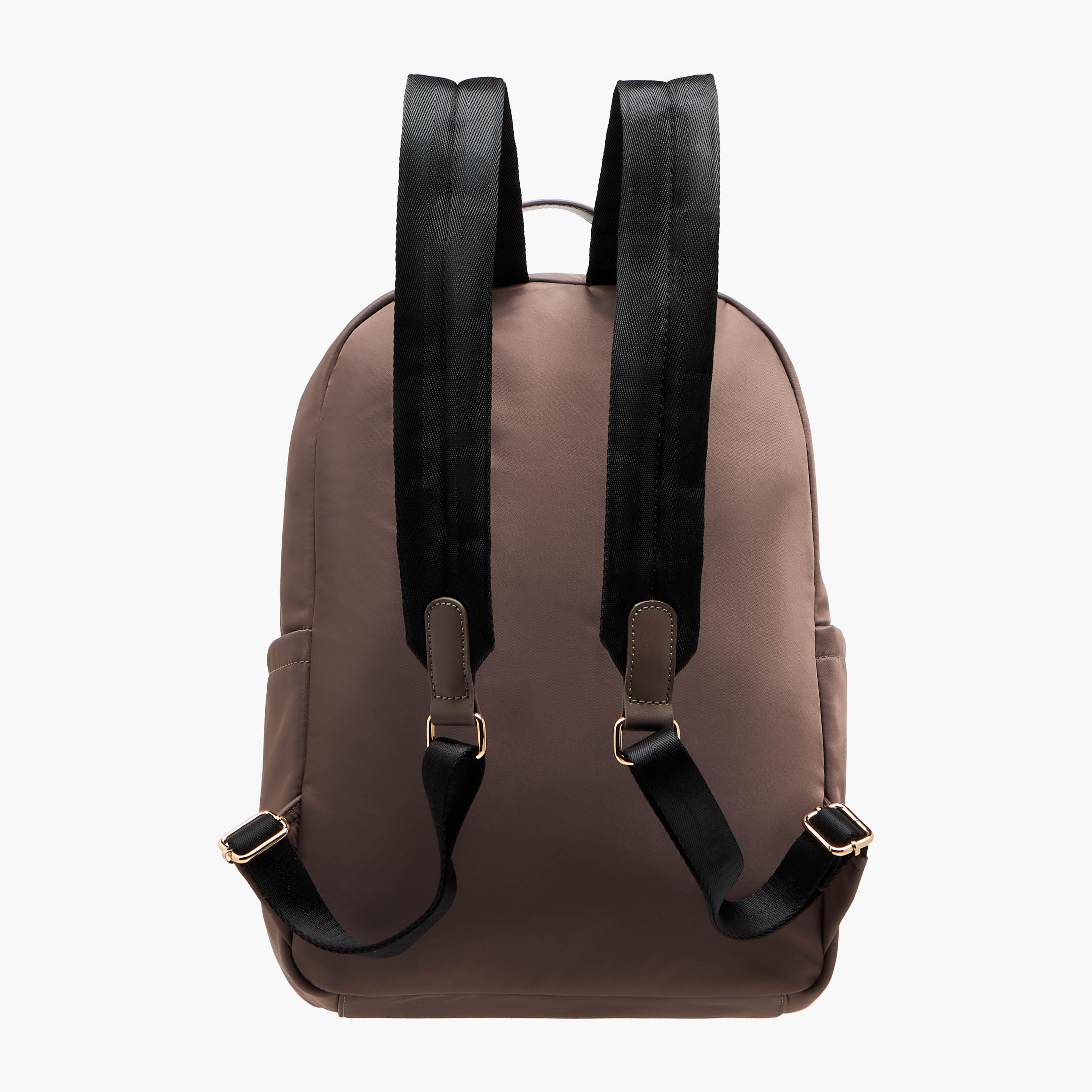 Flora Bella Solid Backpack with Adjustable Straps and Zip Closure - 13x29x38 cm-men-bags-image-5