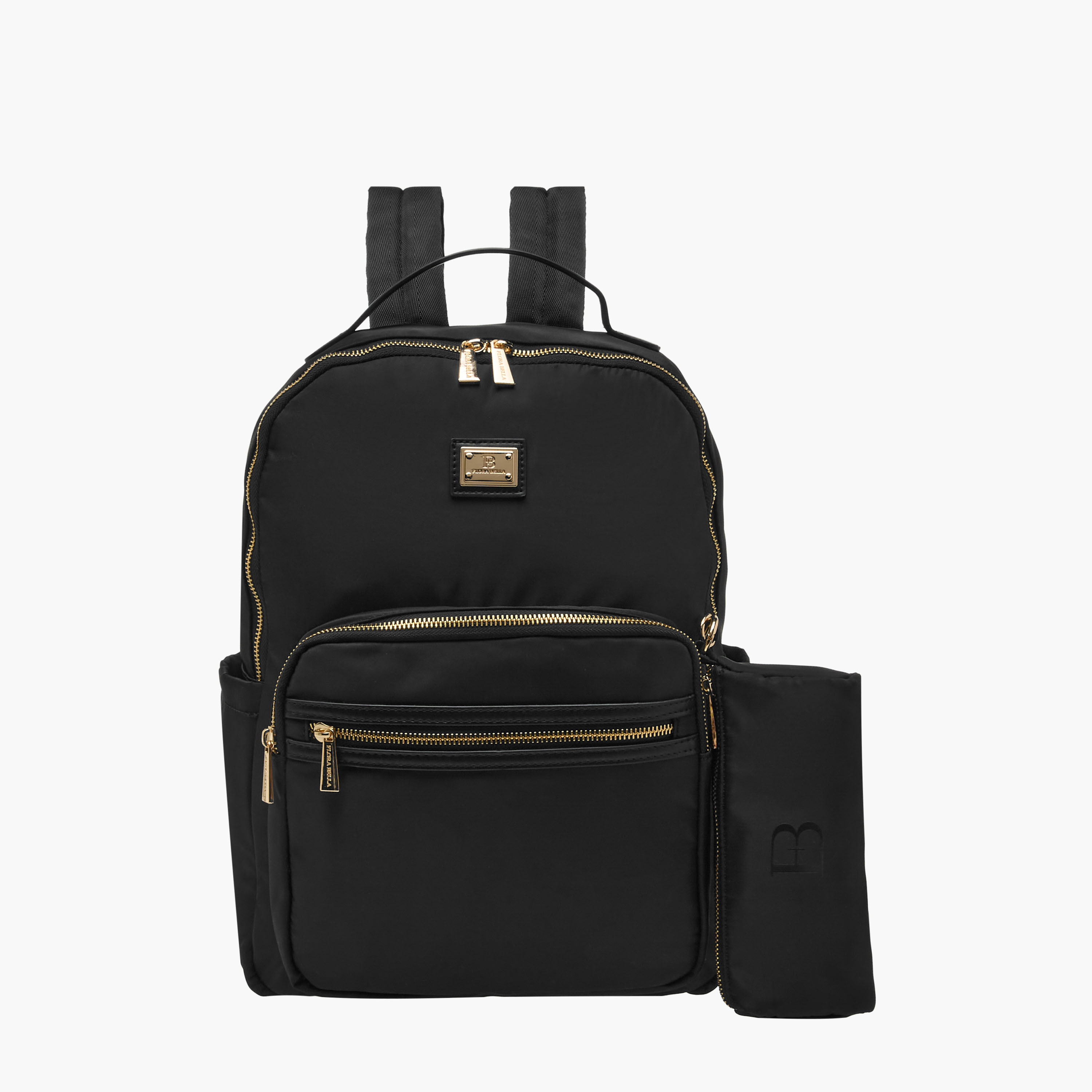 Flora Bella Solid Backpack with Pouch-women-bagsandwallets-backpacks-image-1