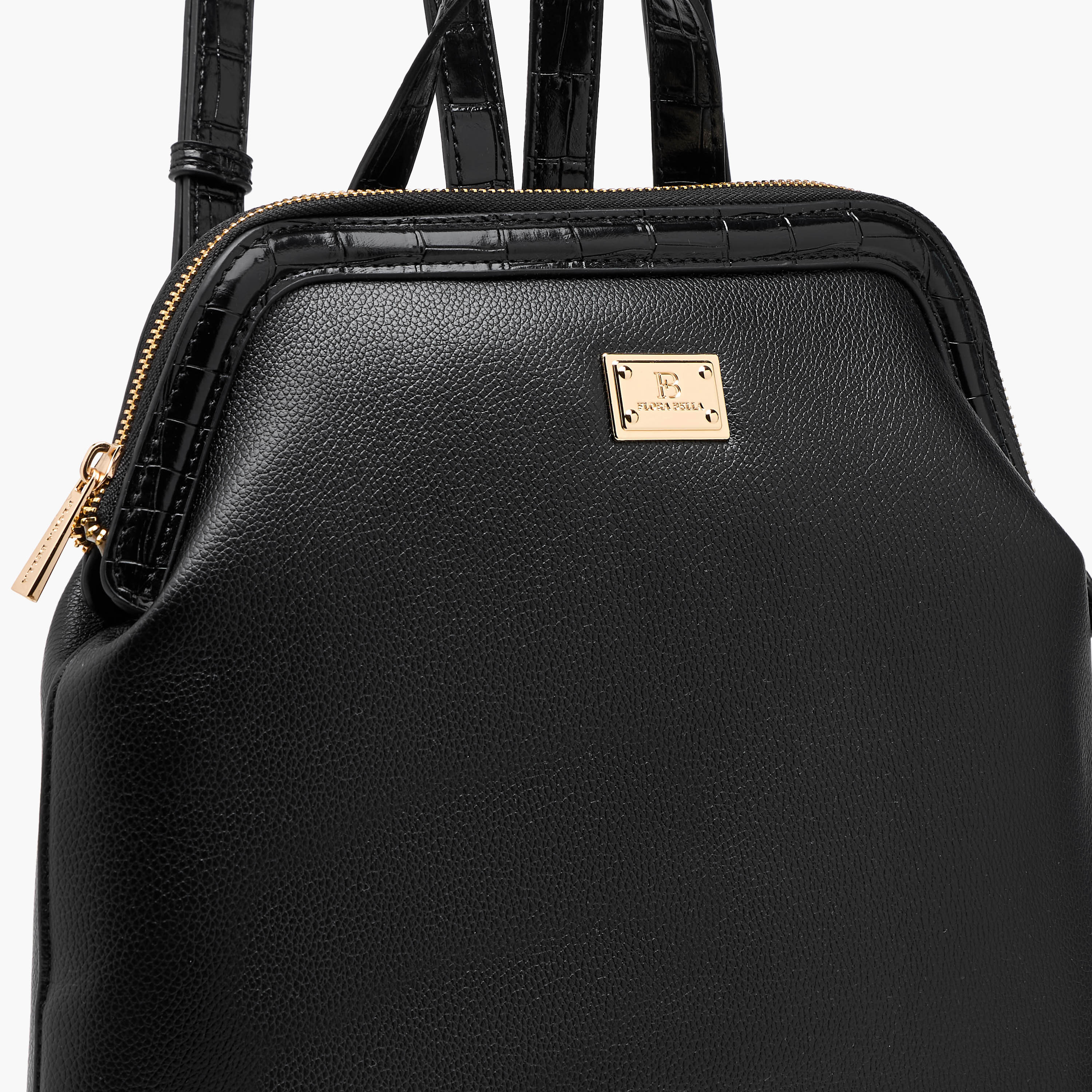 Flora Bella Solid Backpack with Adjustable Straps and Zip Closure - 11x26x28 cm-women-bagsandwallets-backpacks-image-6